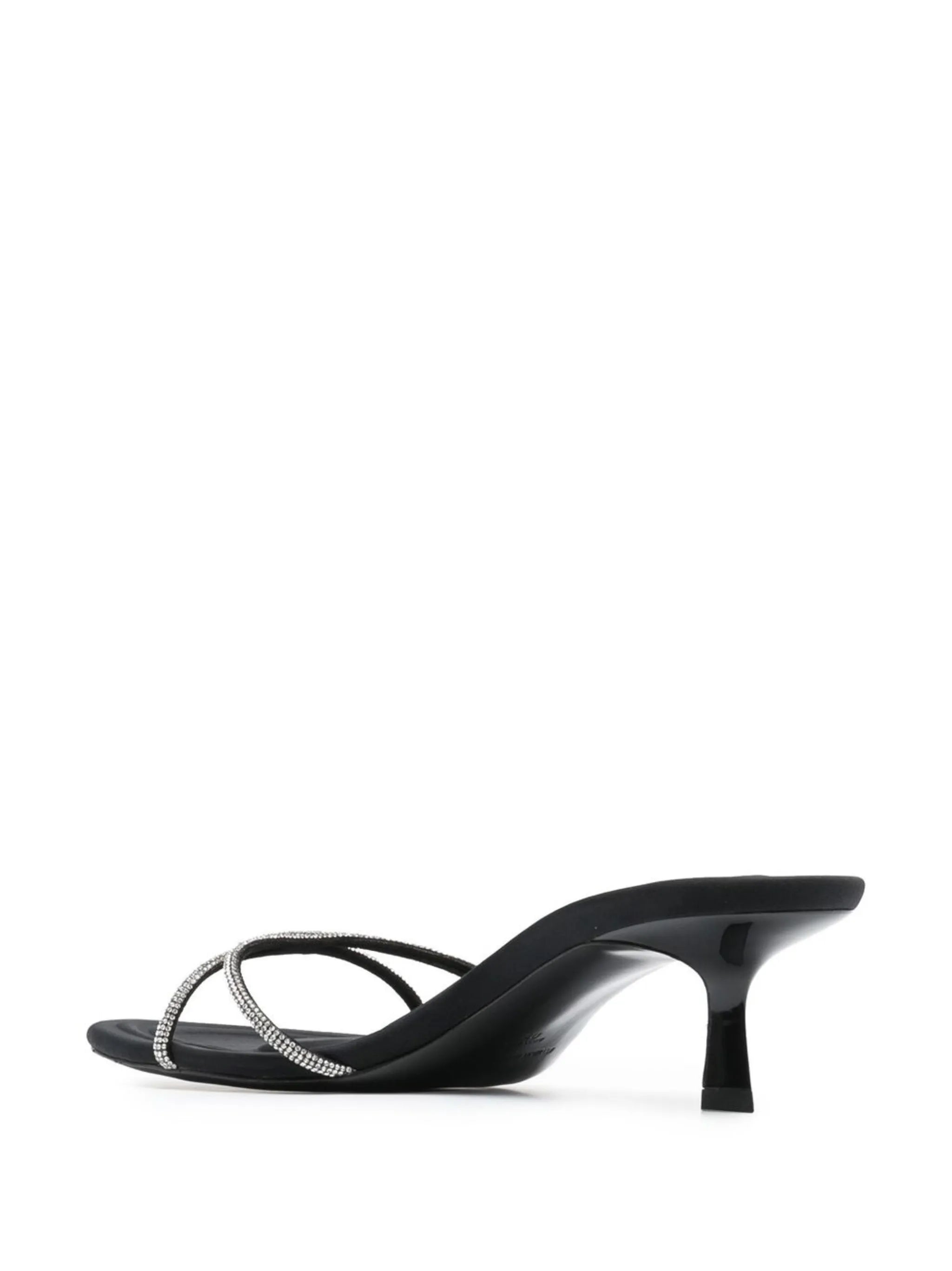 50mm Dahlia crystal-embellished sandals