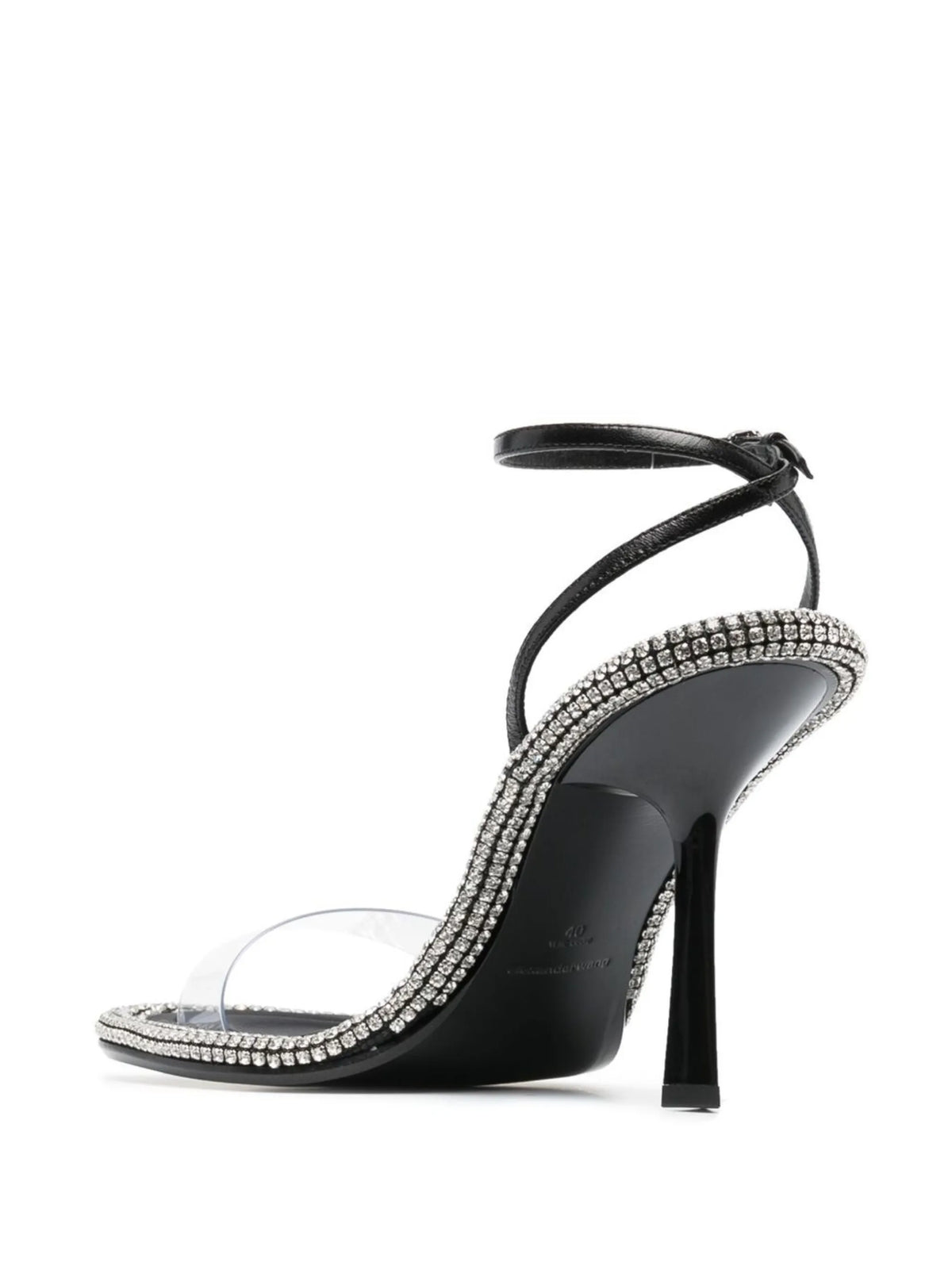 Nima crystal-embellished 105mm sandals