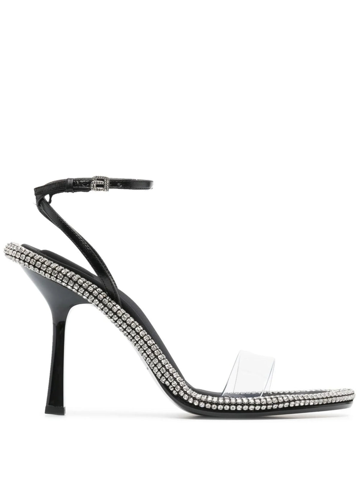 Nima crystal-embellished 105mm sandals