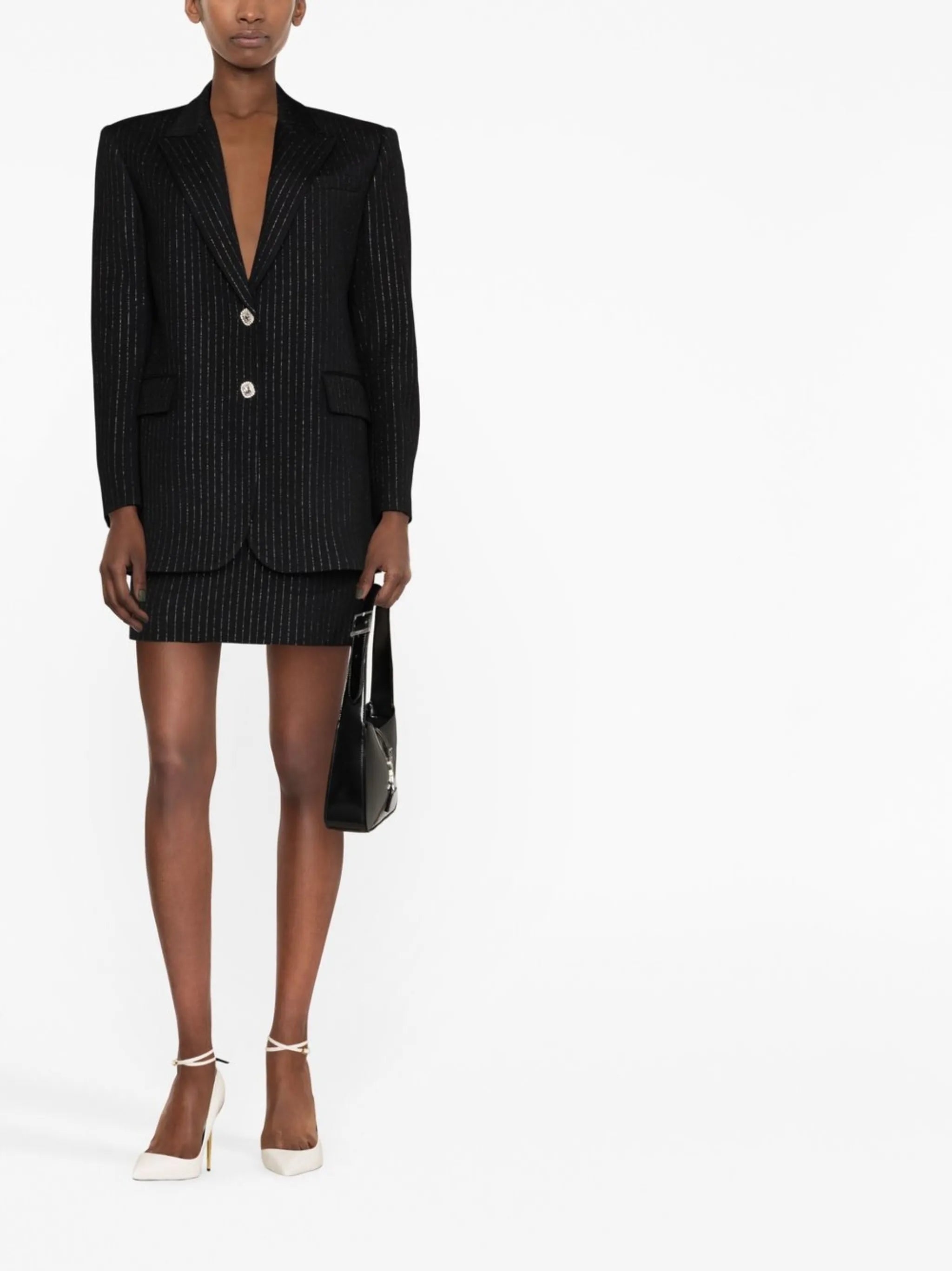 single-breasted tailored blazer