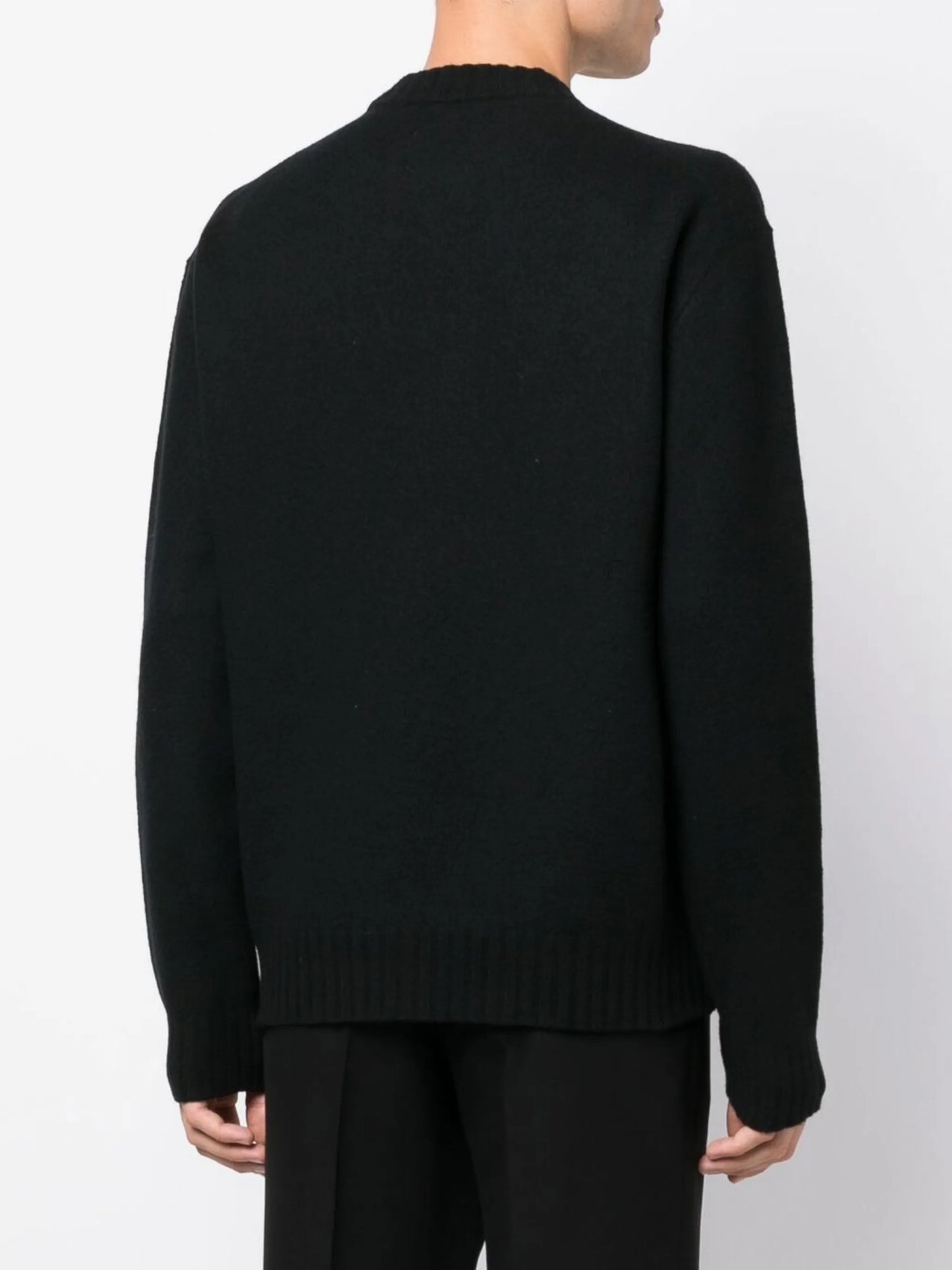 crew-neck pullover sweatshirt