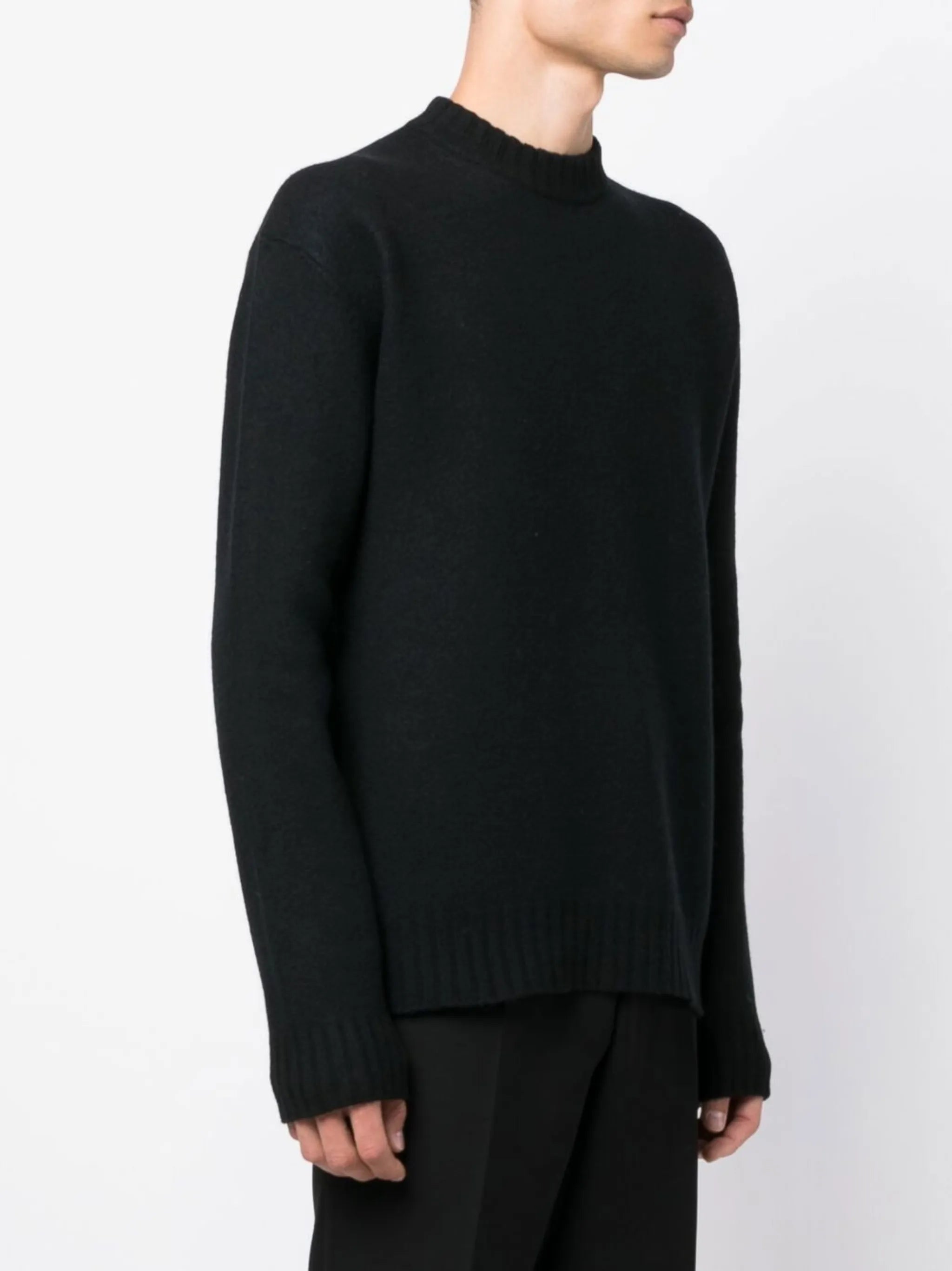 crew-neck pullover sweatshirt