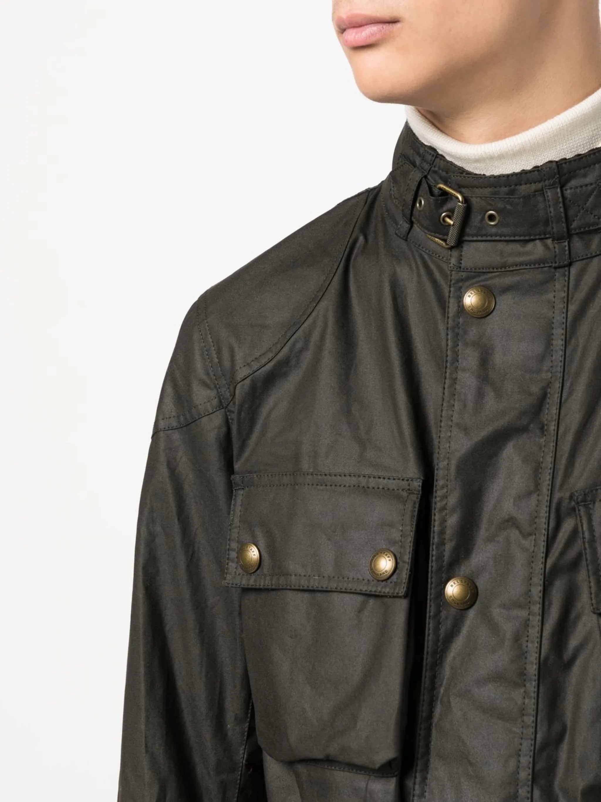 Trialmaster waxed cotton jacket