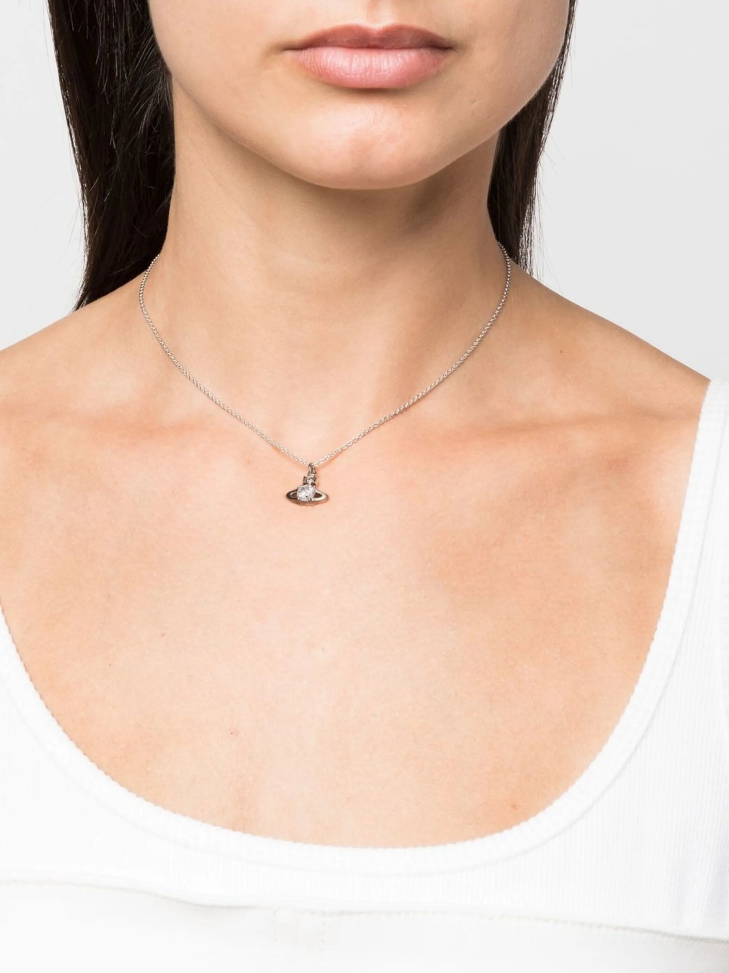 Reina orb pendant necklace