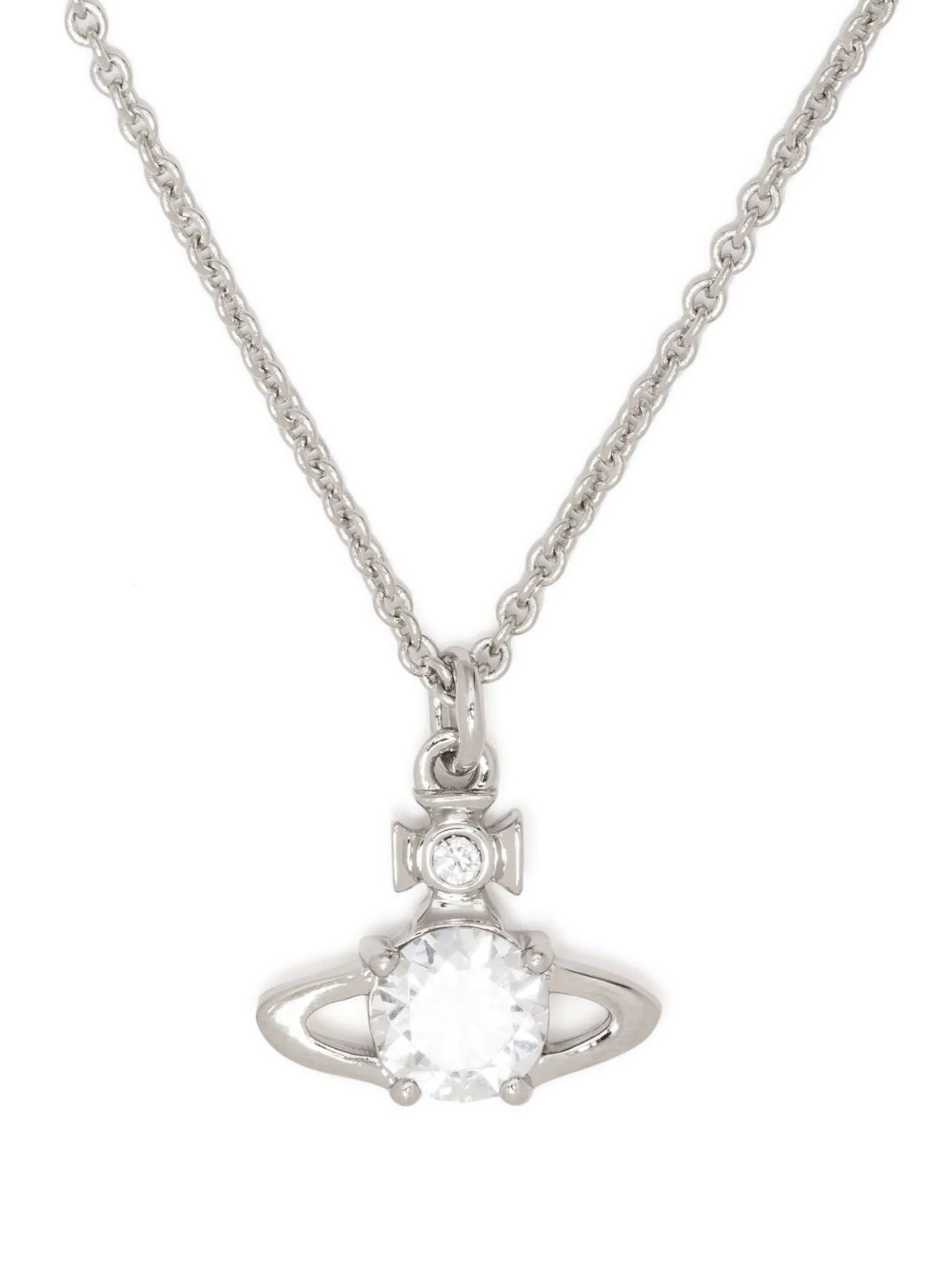 Reina orb pendant necklace