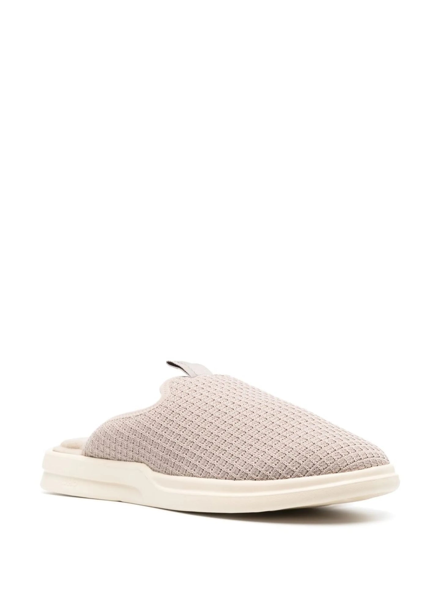 waffle-knit slippers