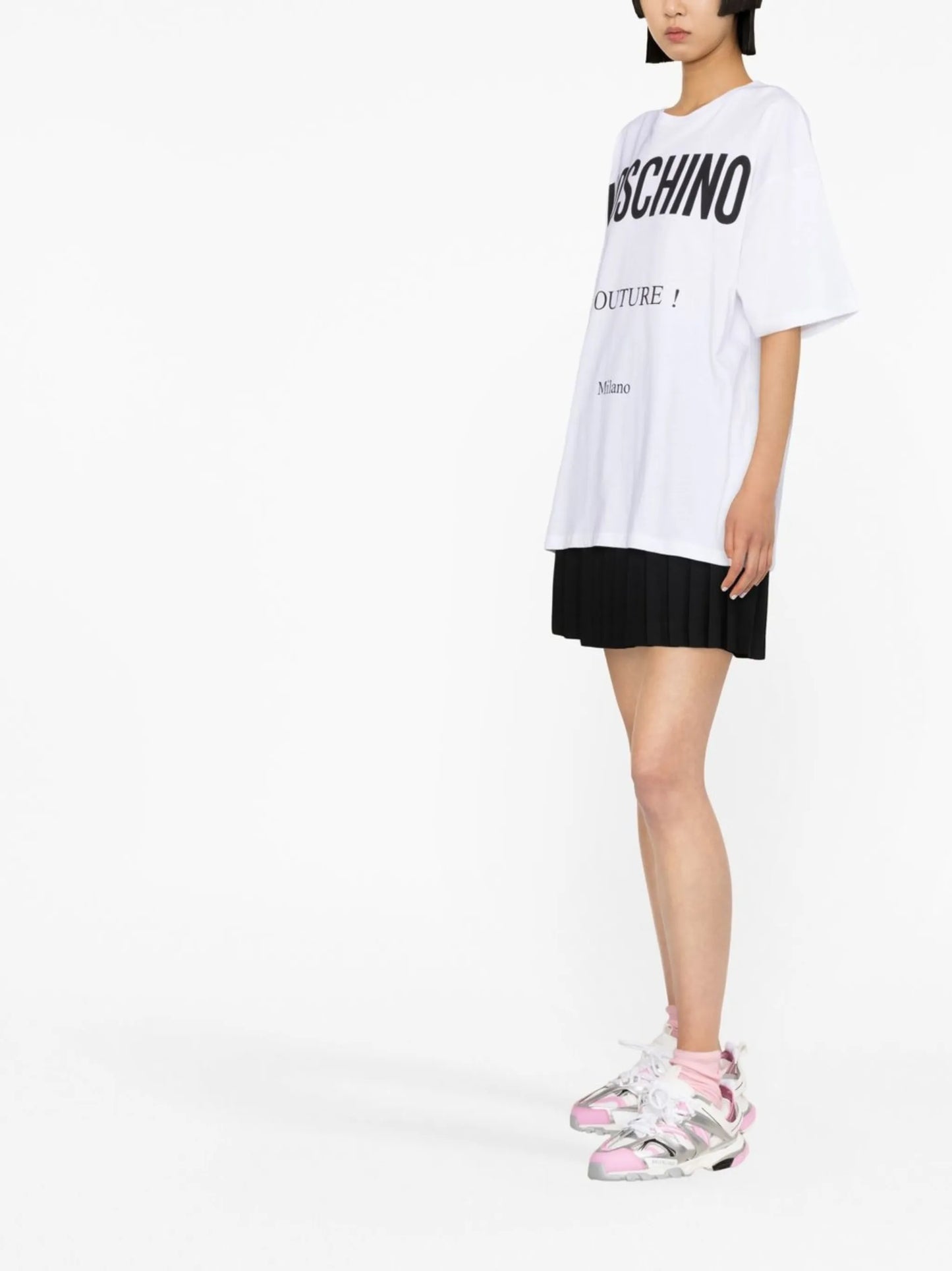 Couture oversized crew-neck T-shirt