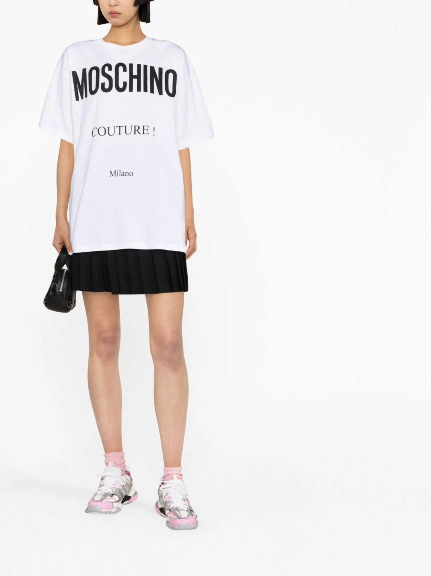 Couture oversized crew-neck T-shirt