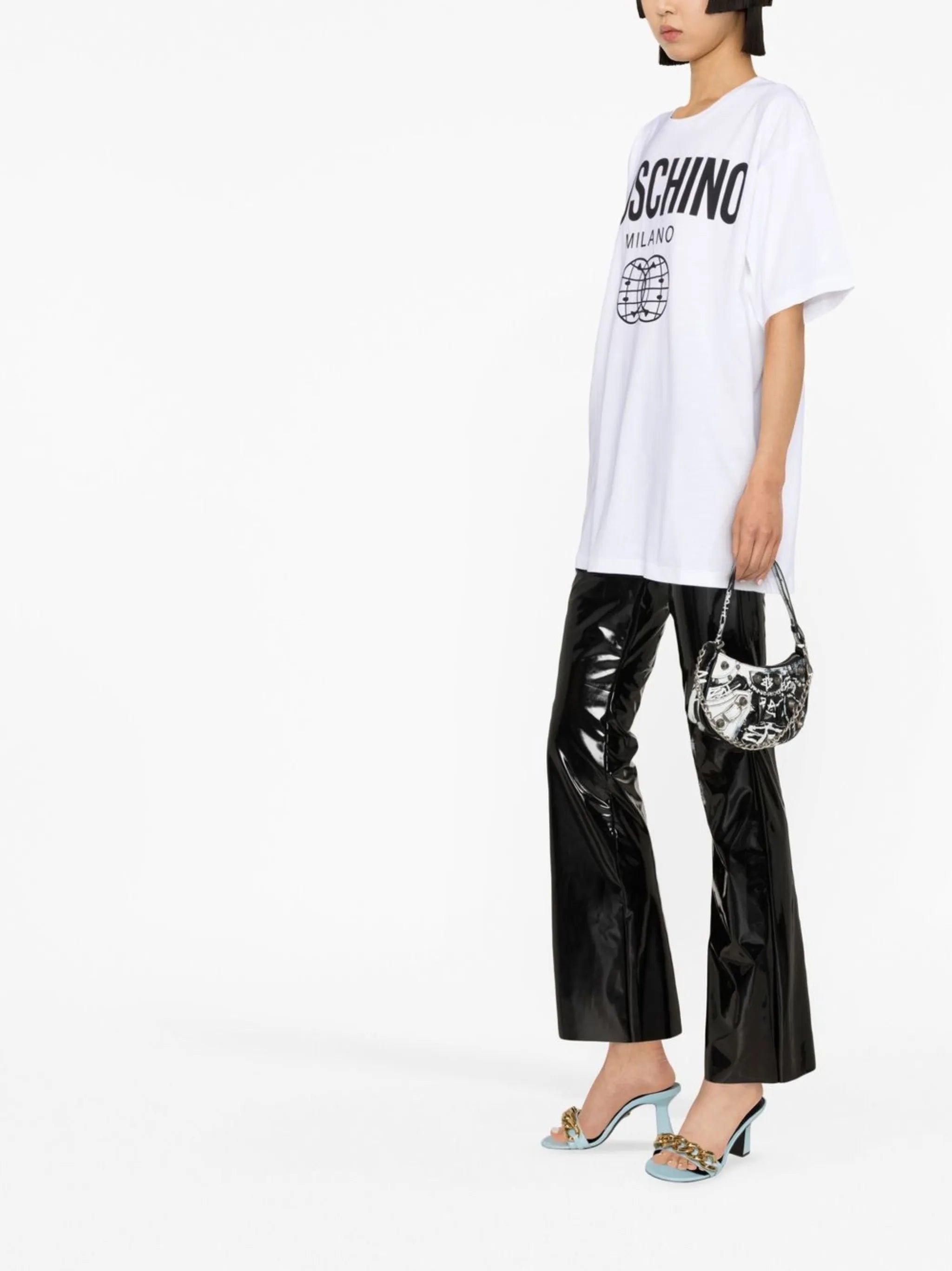 logo-print T-shirt