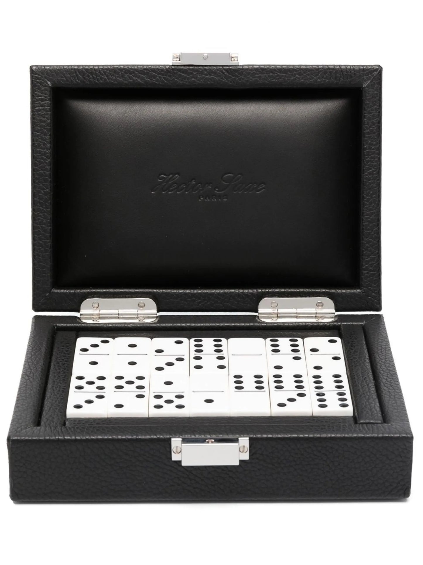 leather box of dominos
