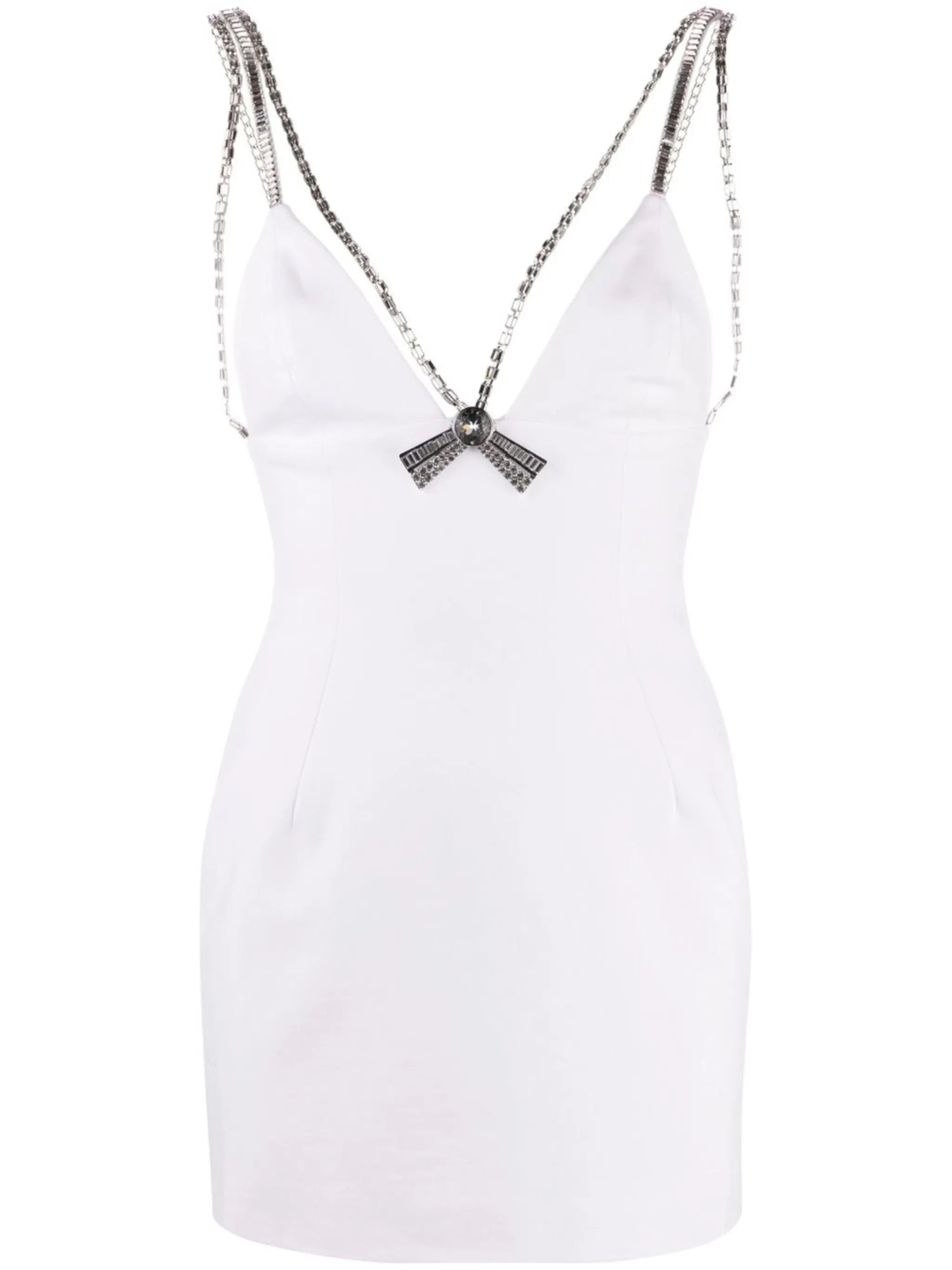 Deco Bow mini dress