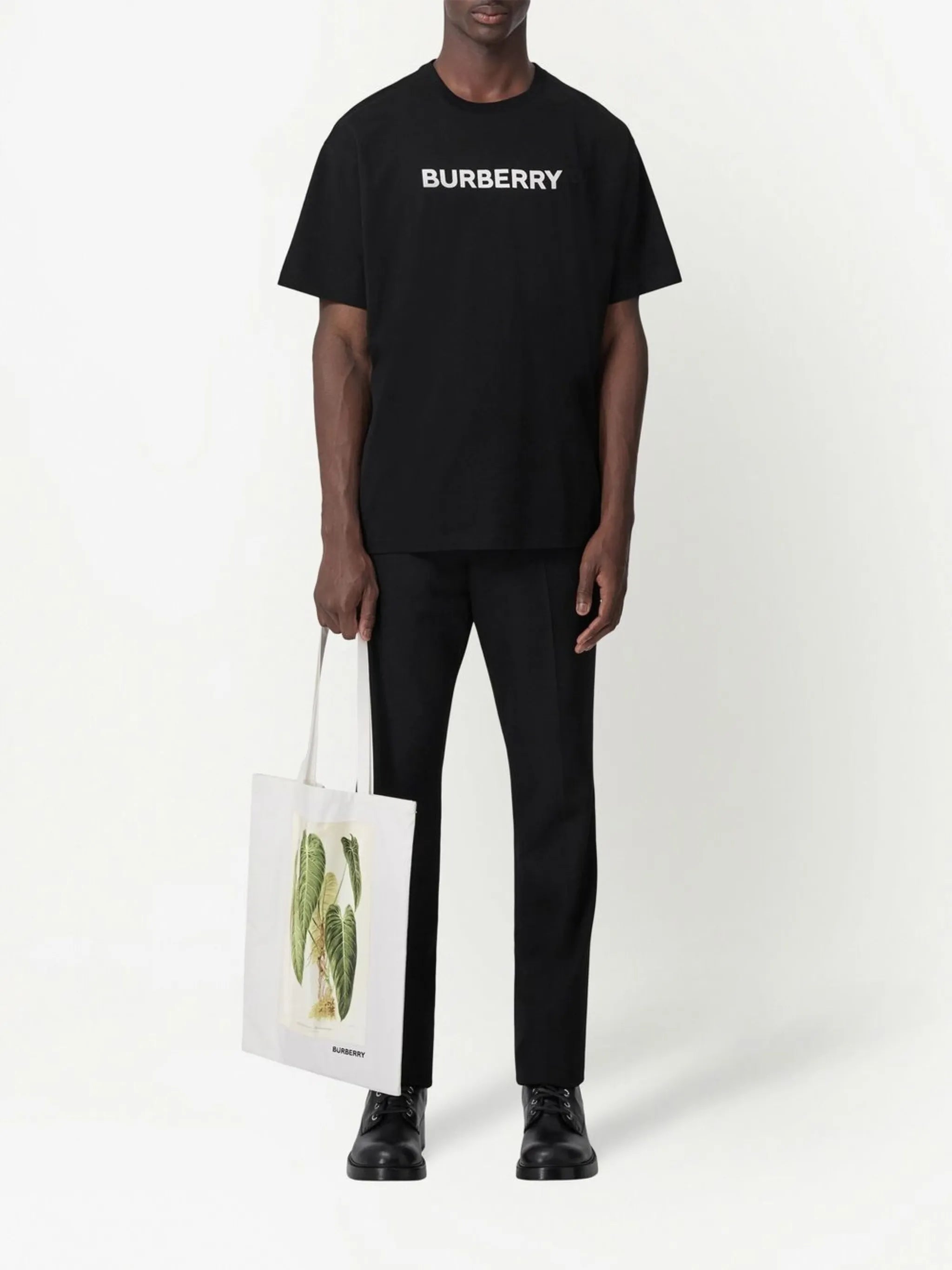 logo-print cotton T-shirt
