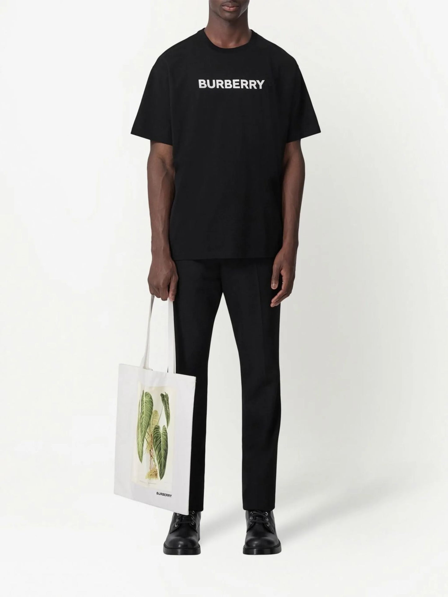 logo-print cotton T-shirt