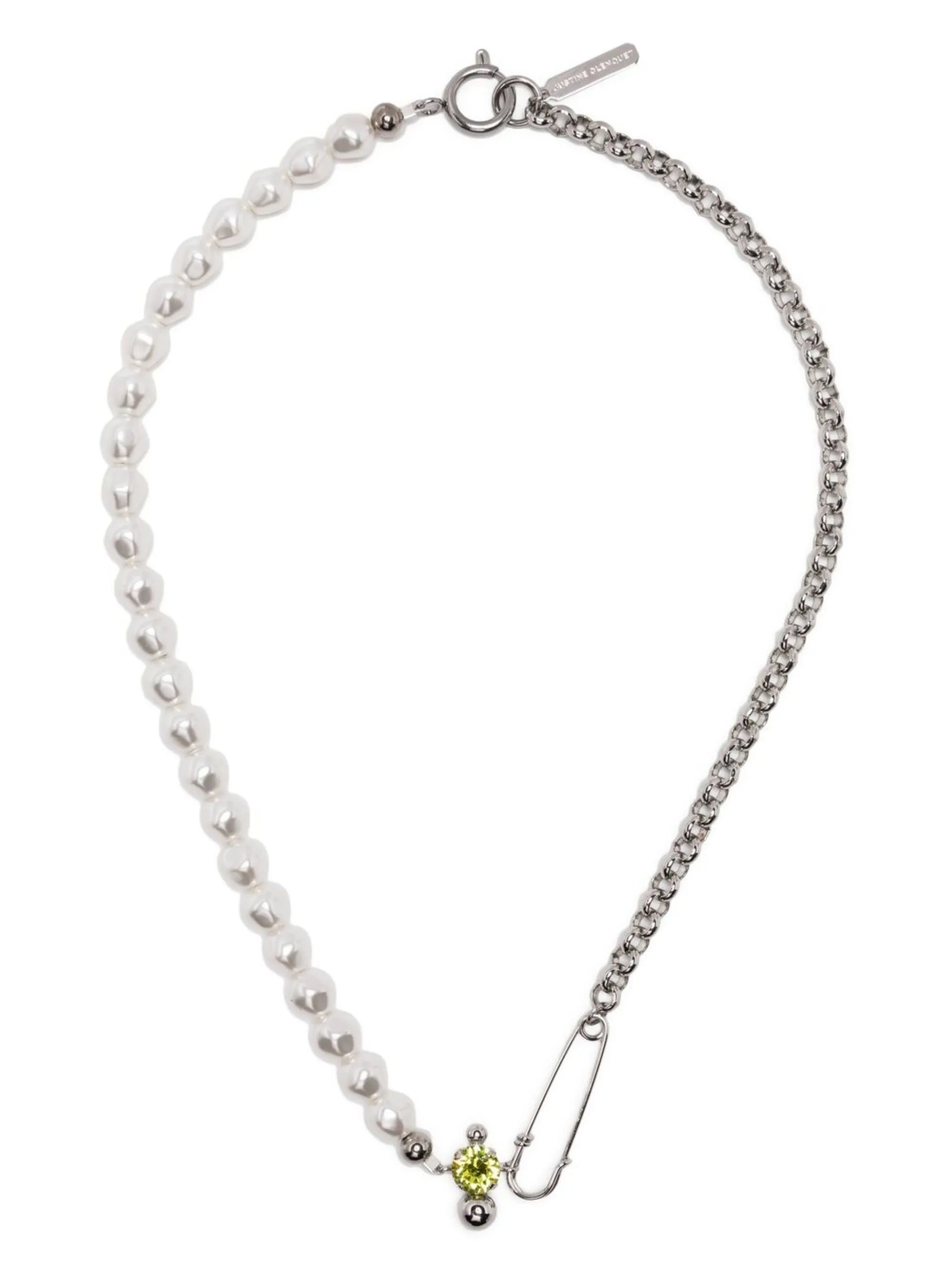 Charly pearl choker necklace