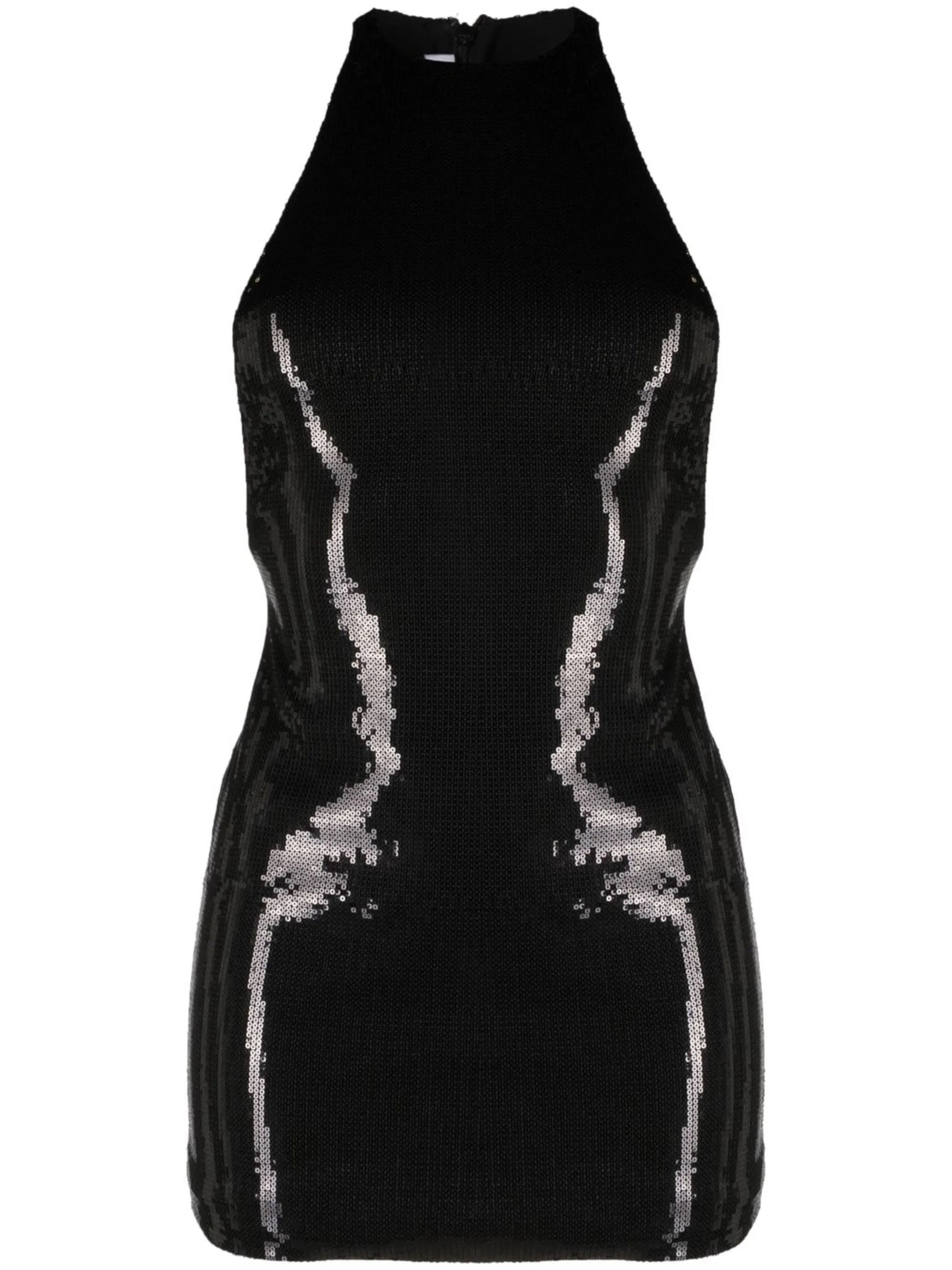 sequin-embellished minidress