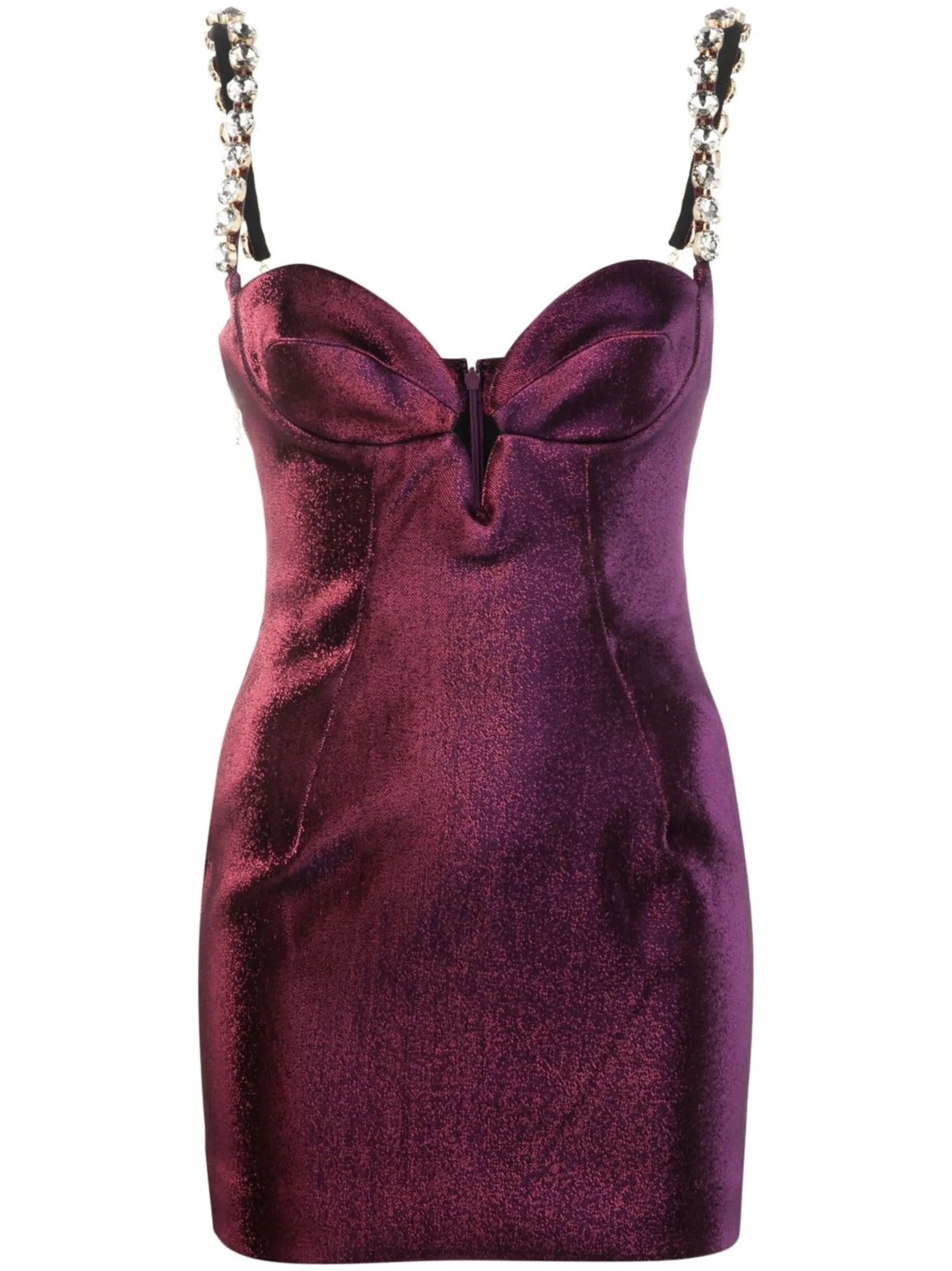 mussel cup mini dress