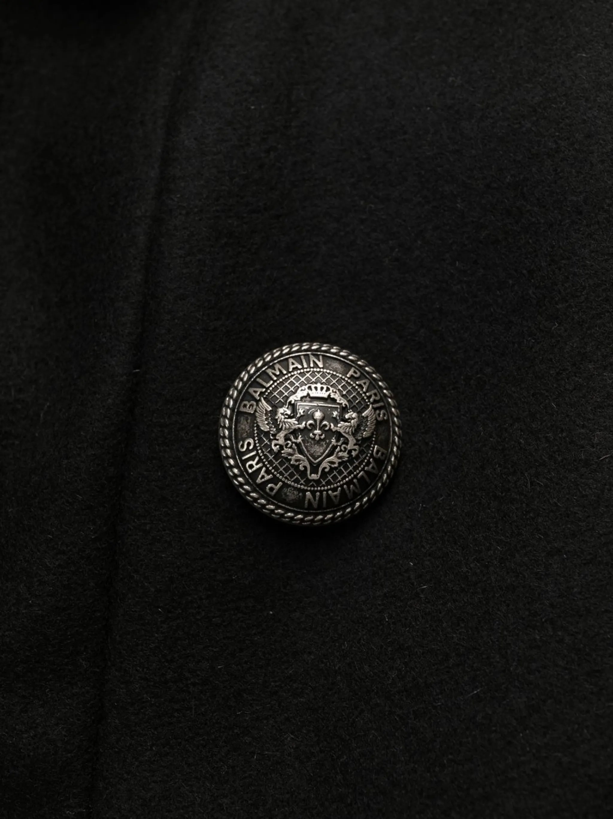 double-breasted virgin-wool coat