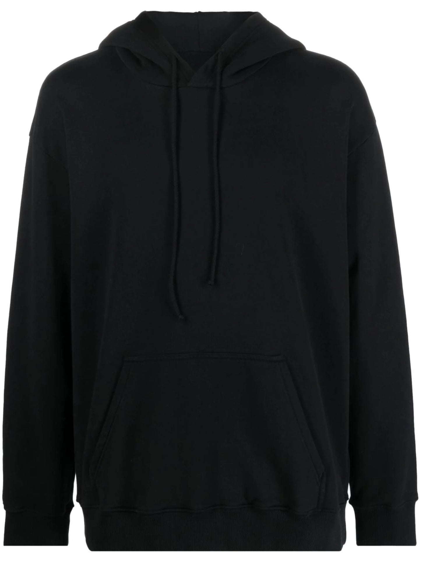 Unbrushed cotton hoodie