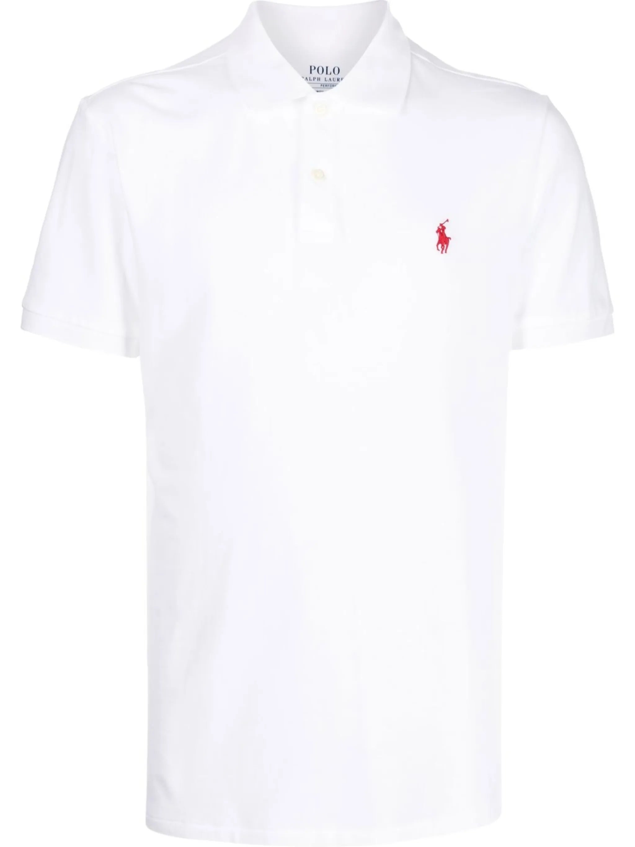 logo-embroidered cotton polo shirt