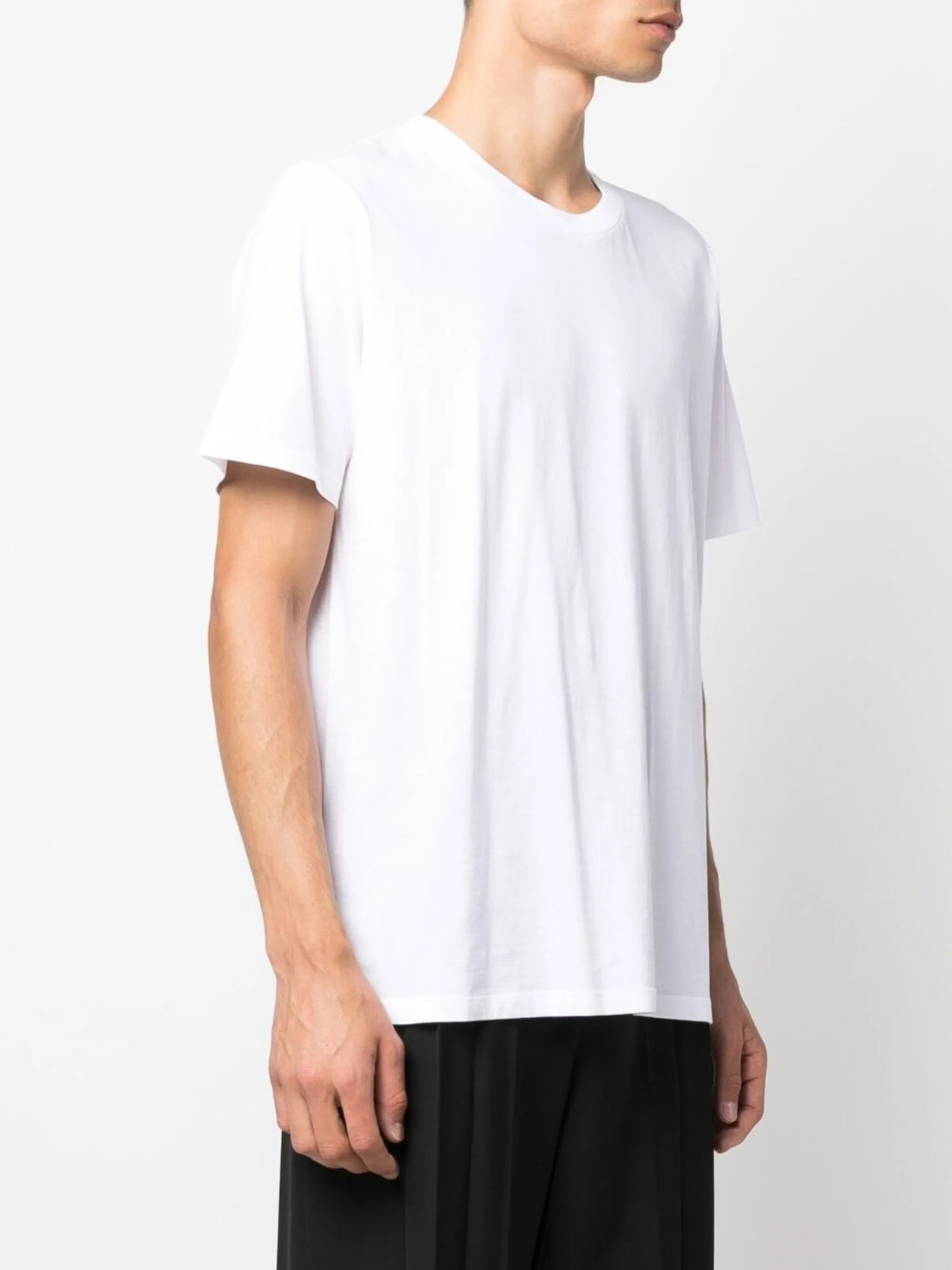 logo-print jersey T-shirt