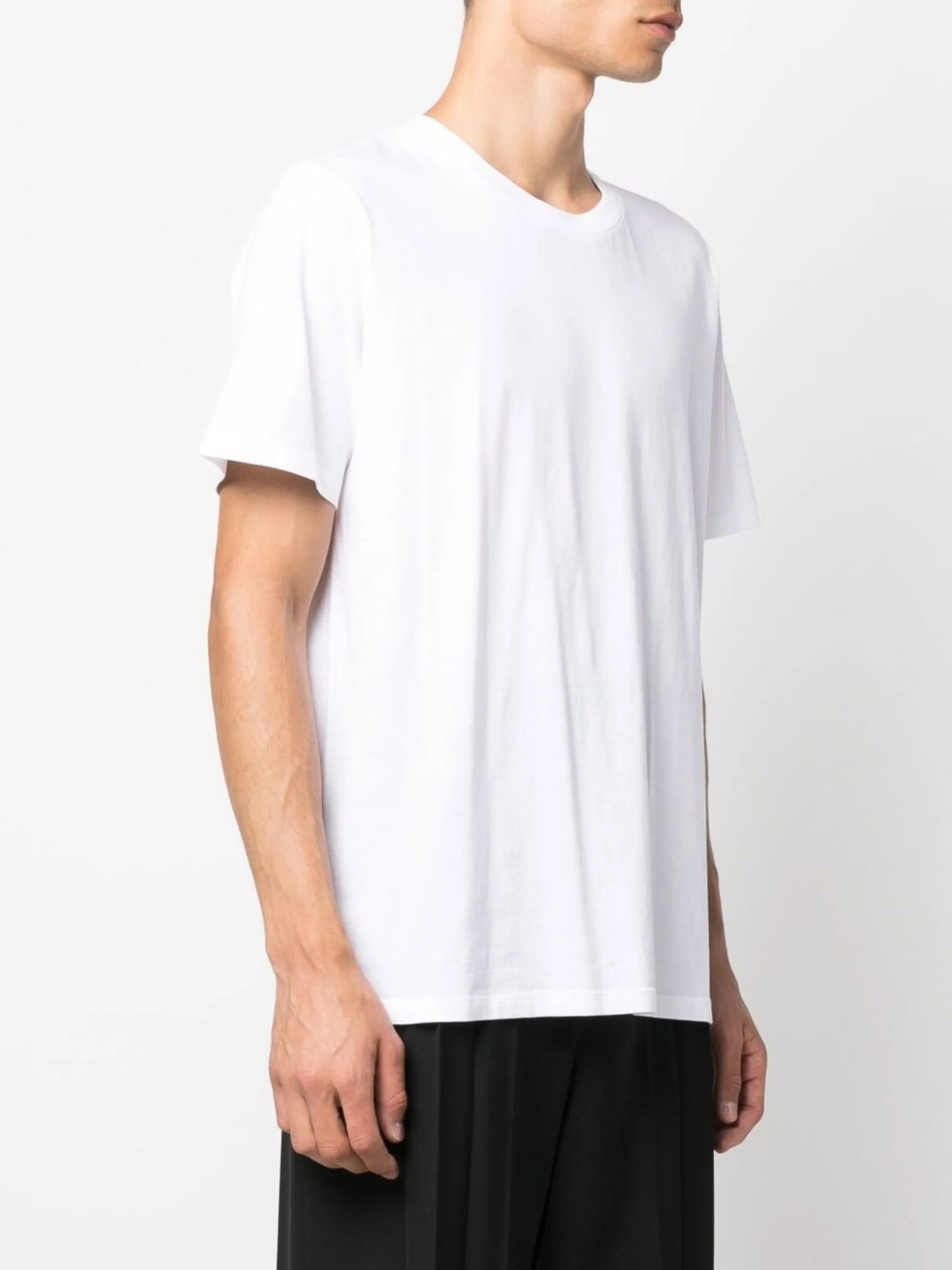 logo-print jersey T-shirt