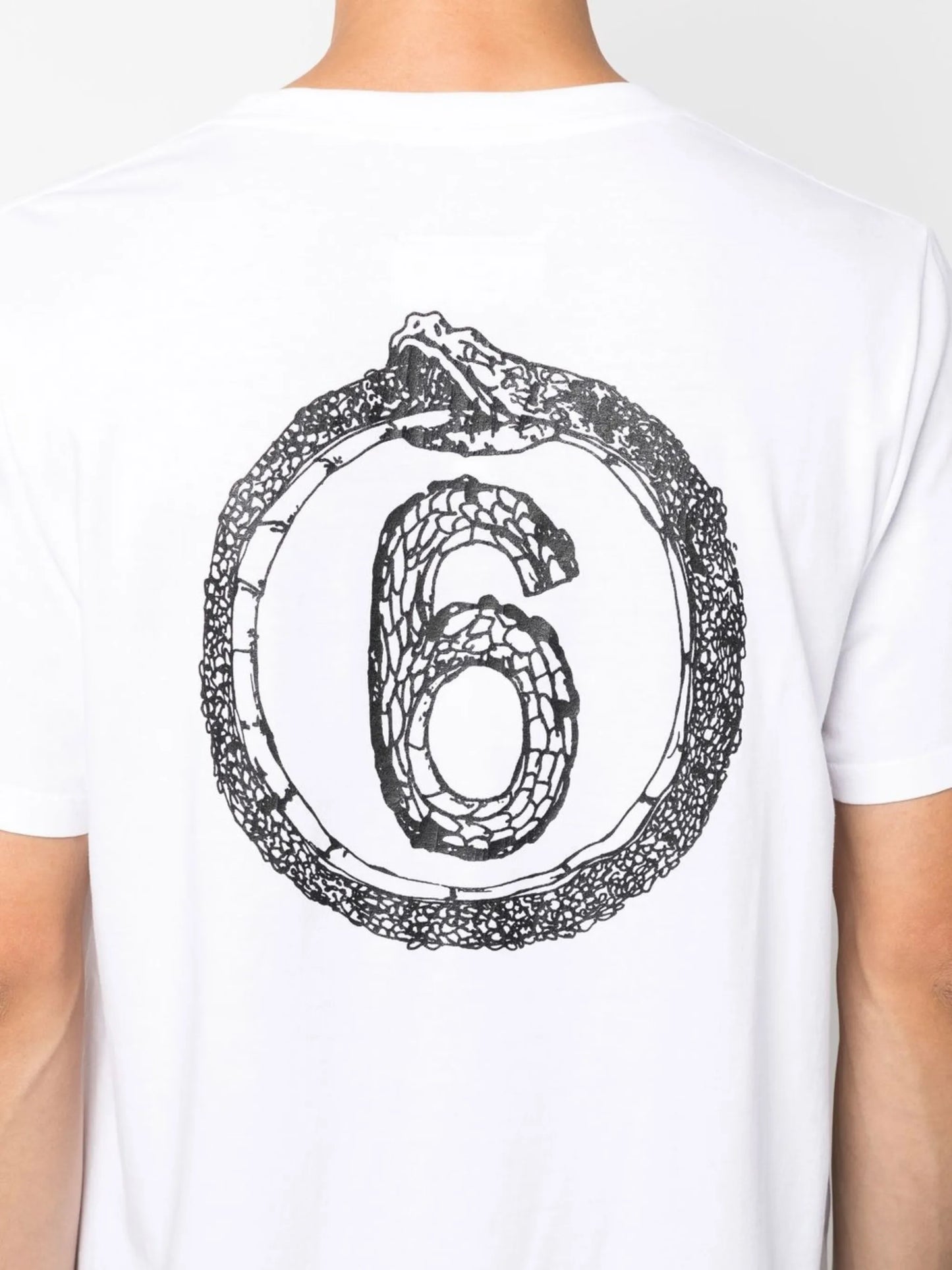 logo-print jersey T-shirt