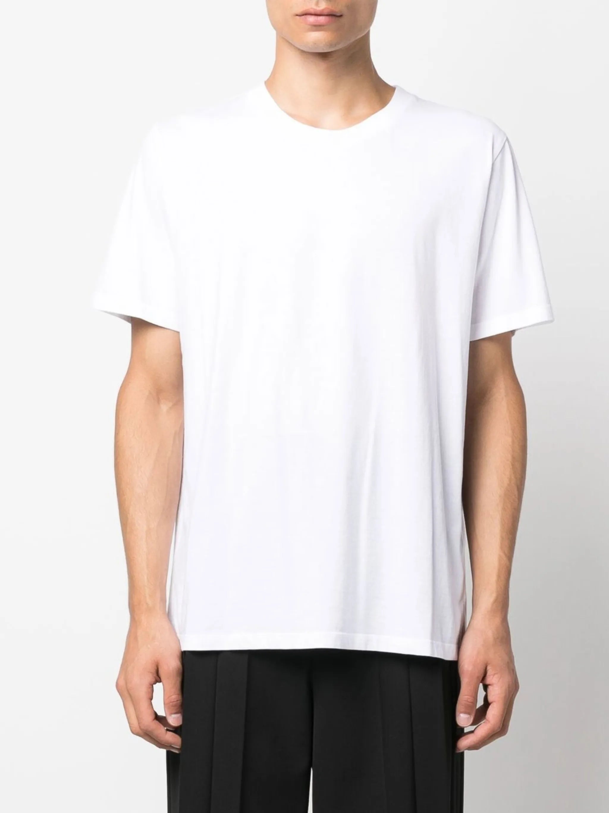 logo-print jersey T-shirt