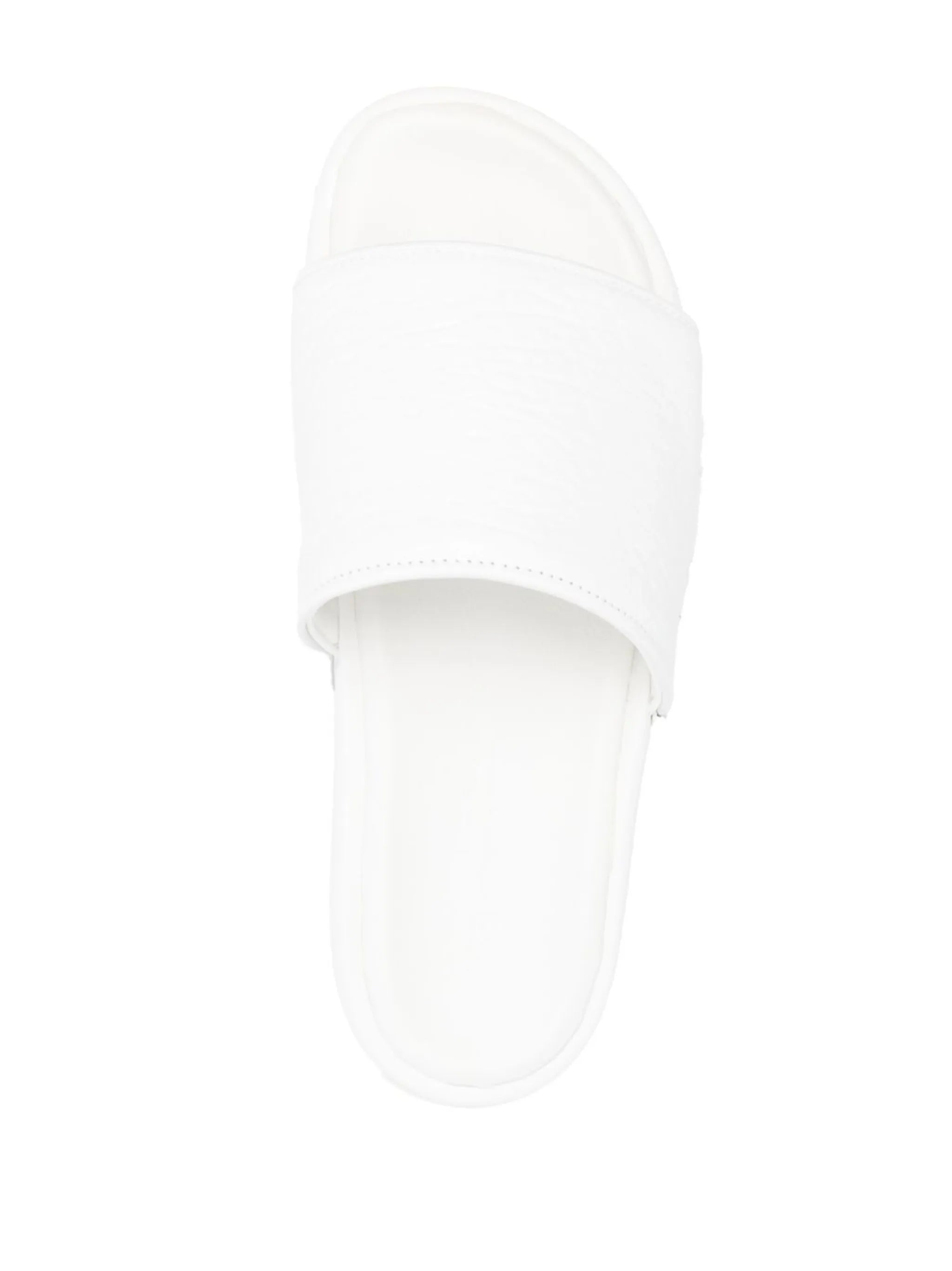 calf-leather slides