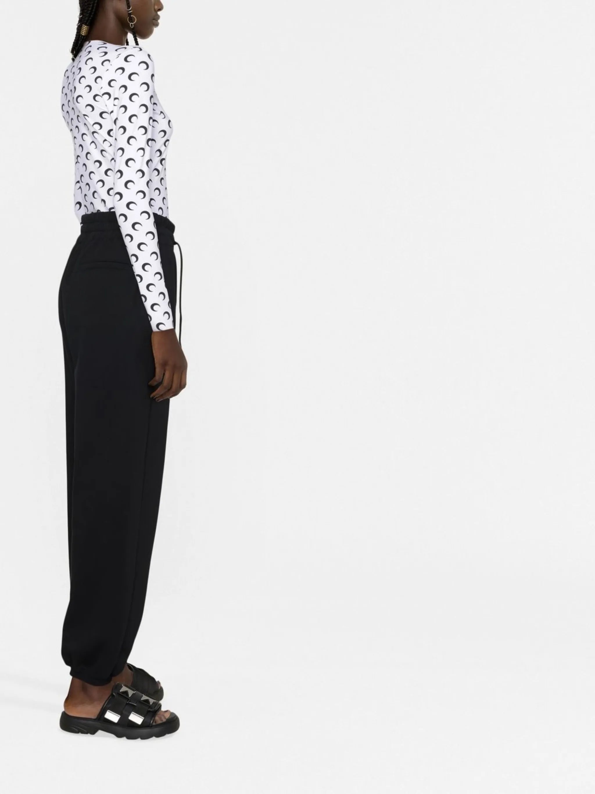 logo-print track pants