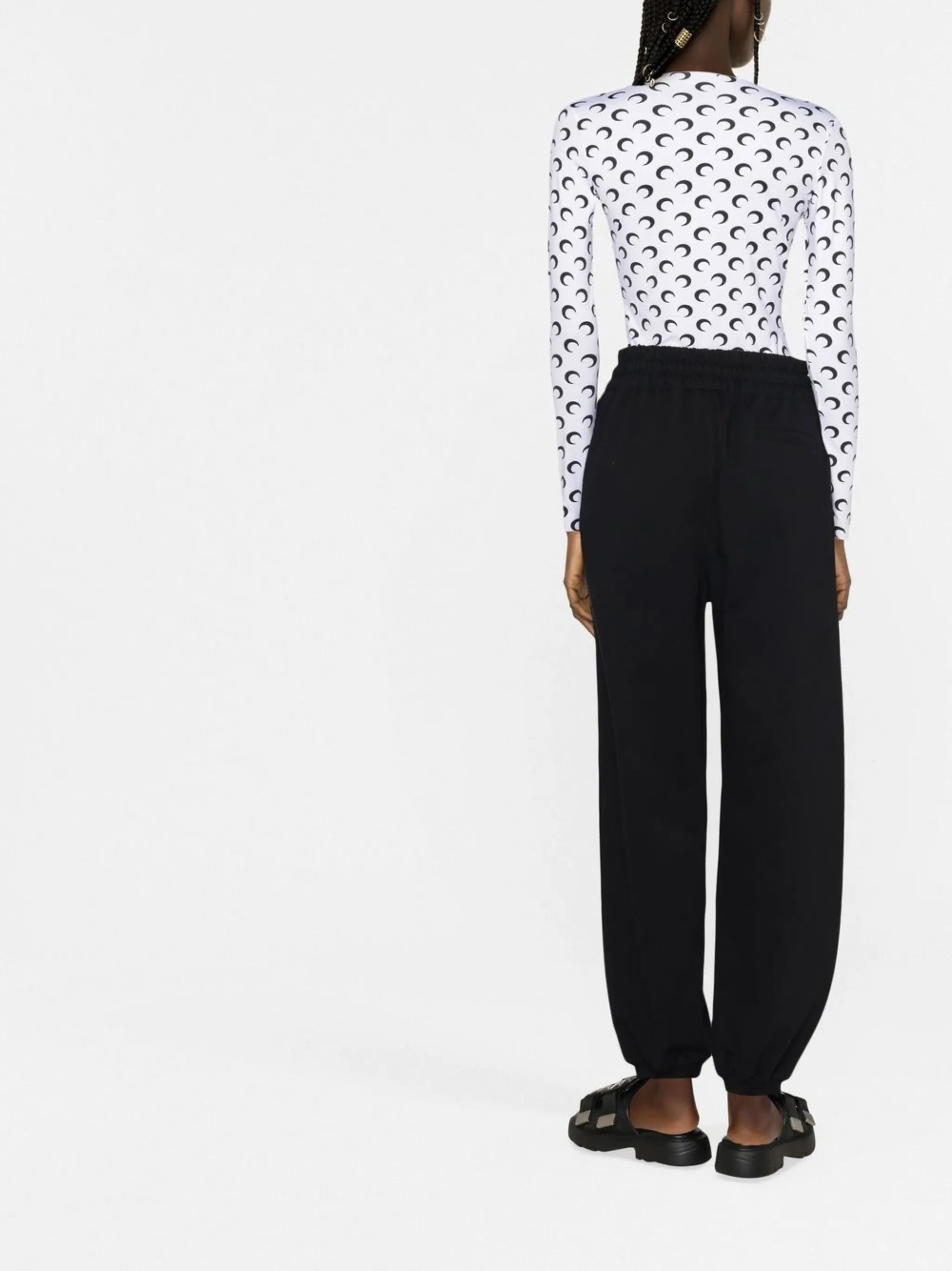 logo-print track pants