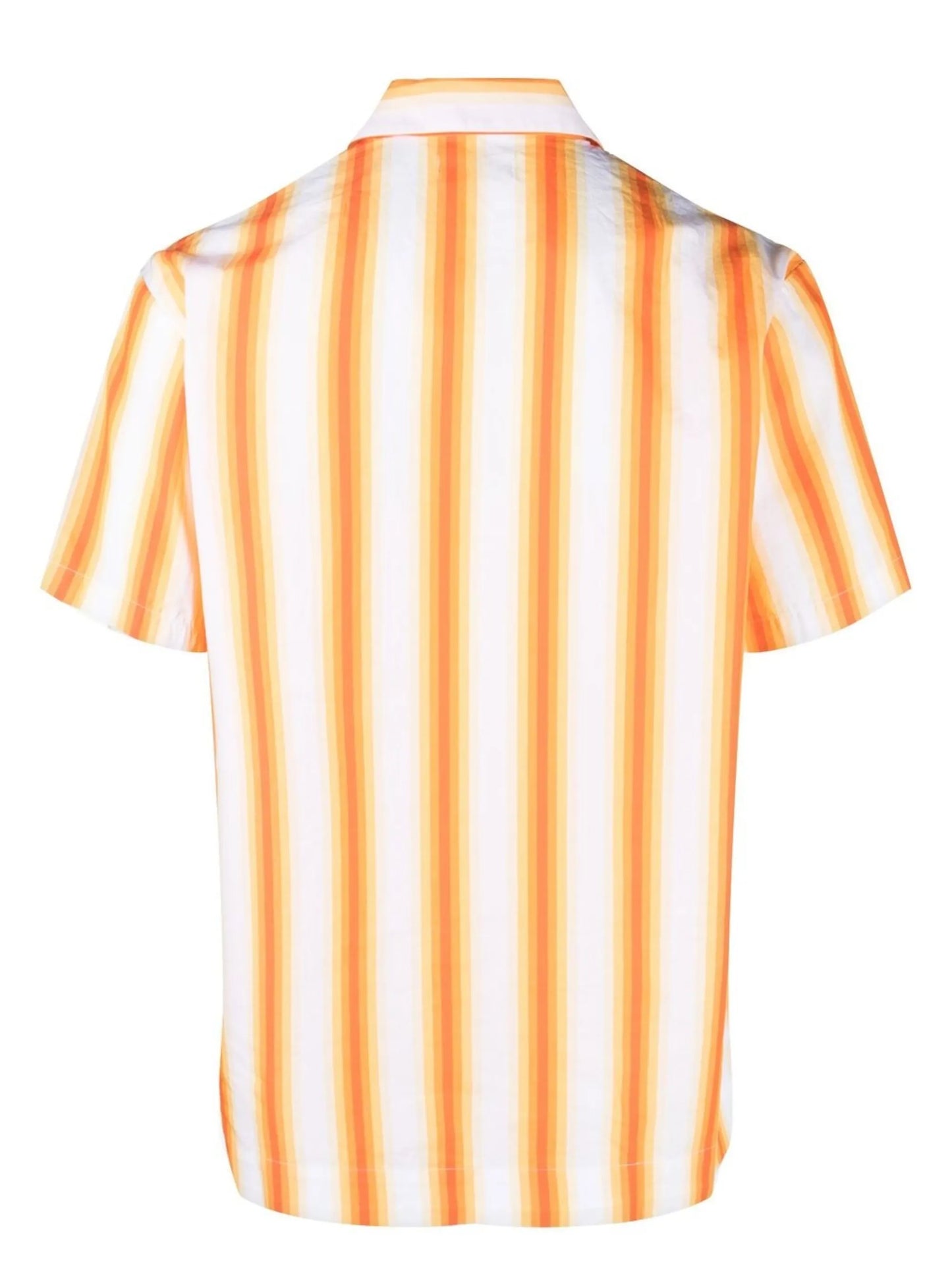 striped short-sleeved pyjama shirt