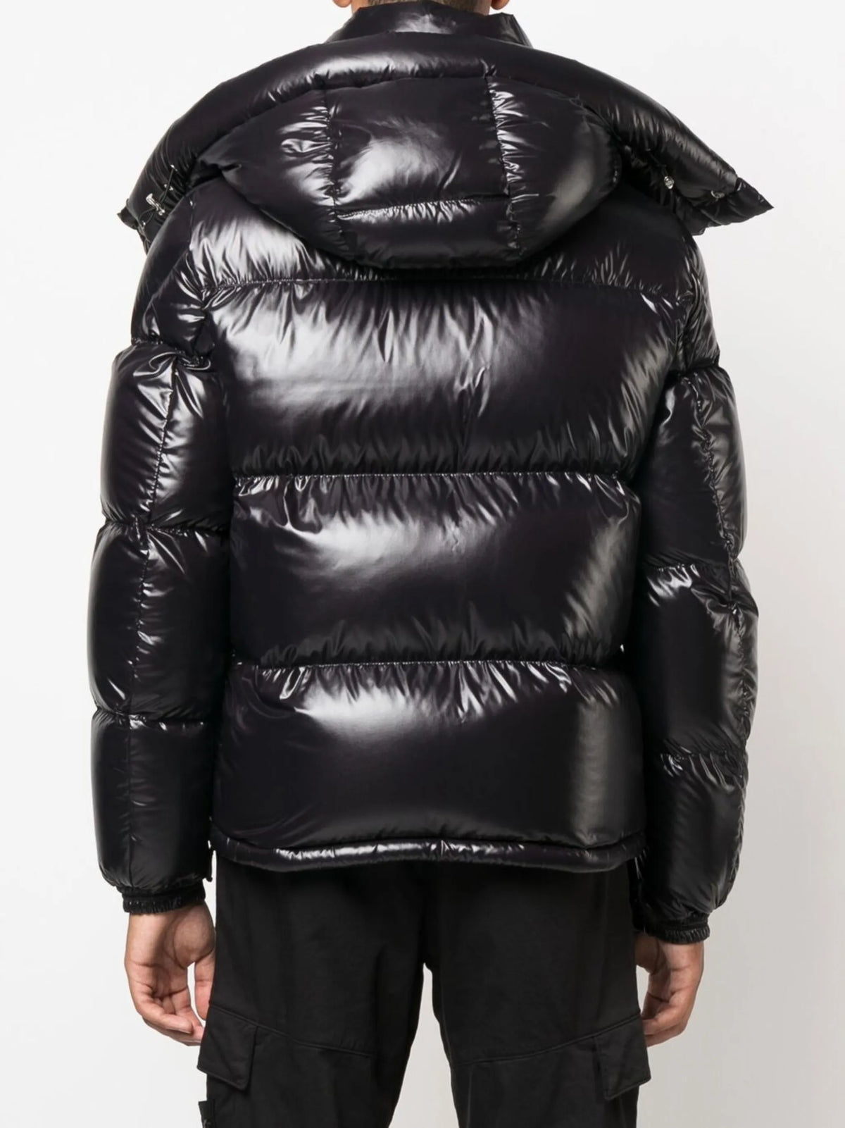 Montbeliard hooded short down jacket