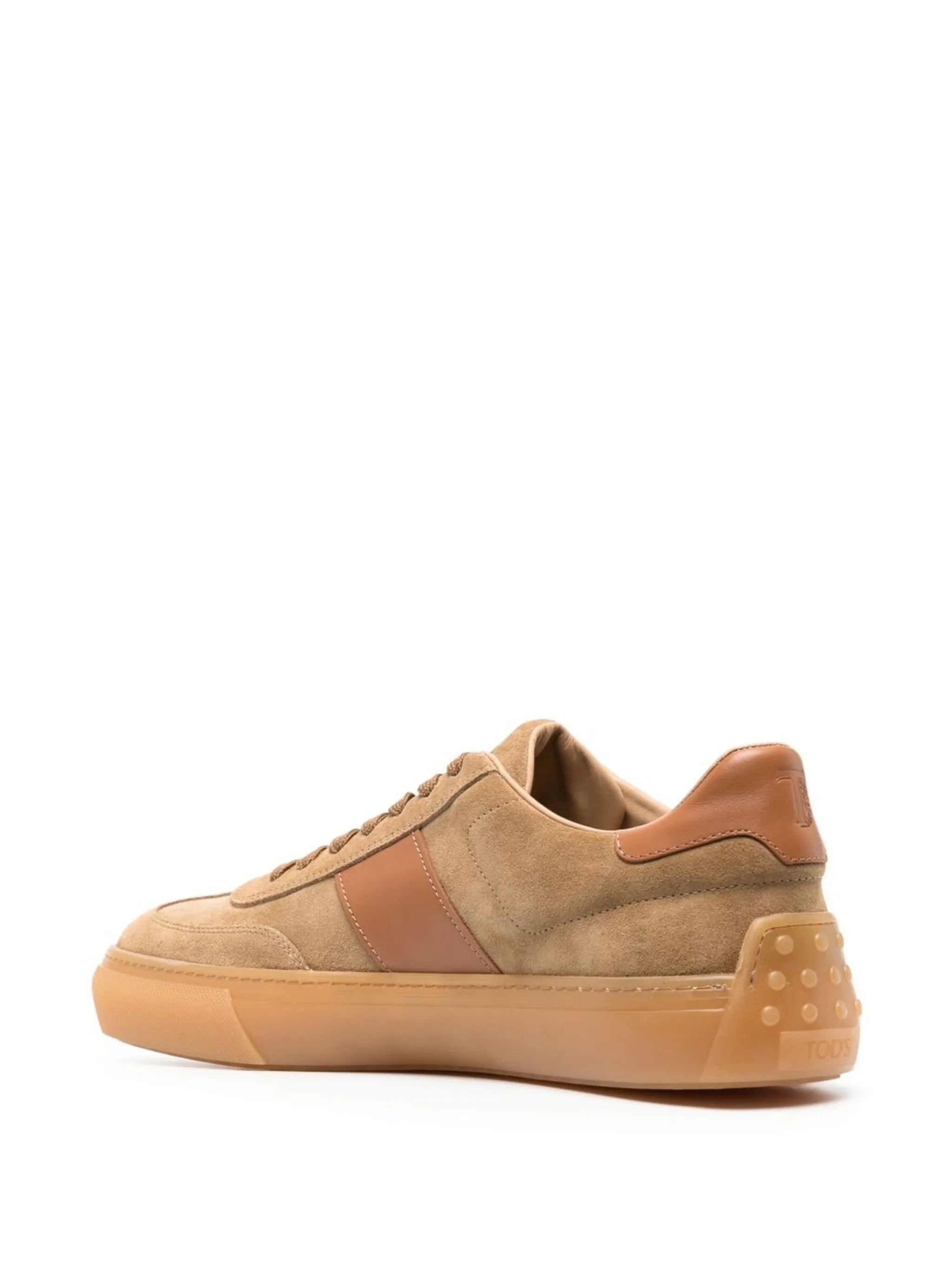suede low-top sneakers