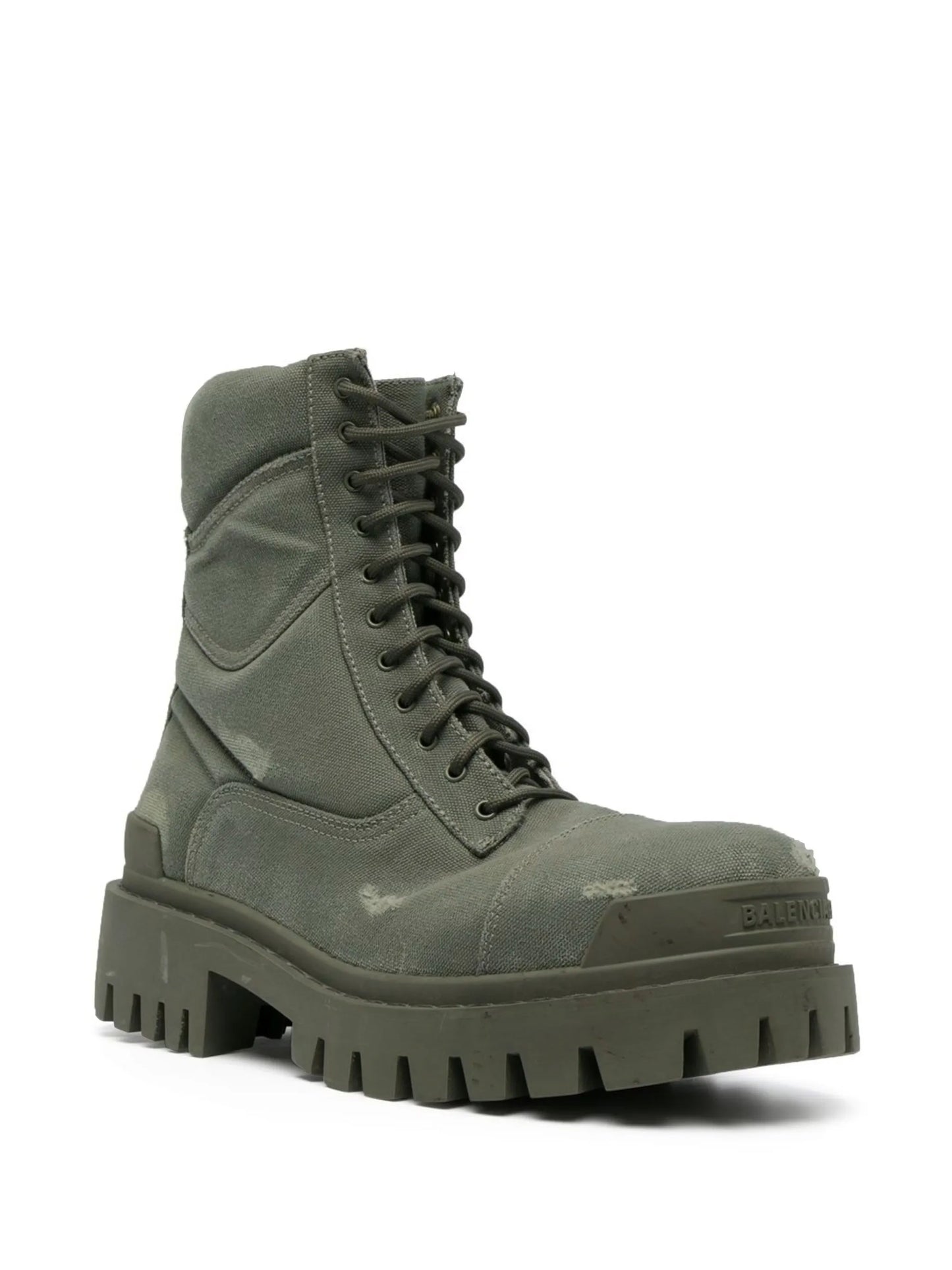 lace-up combat boots