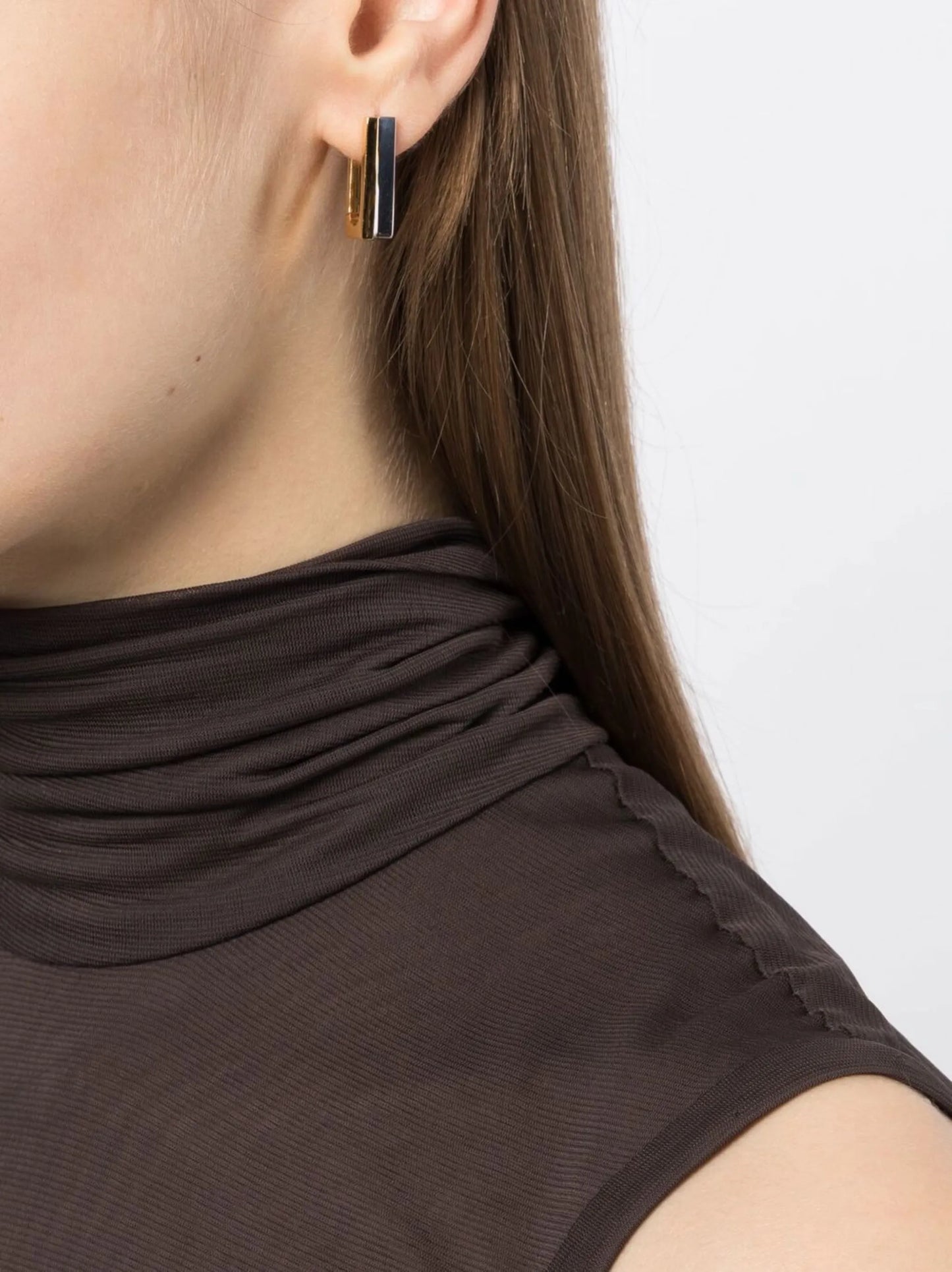 Step Hoops Duo earrings