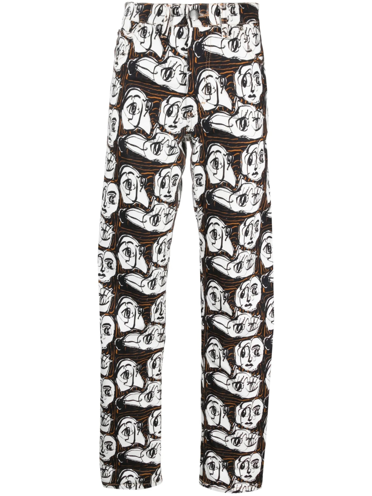 Art denim jeans