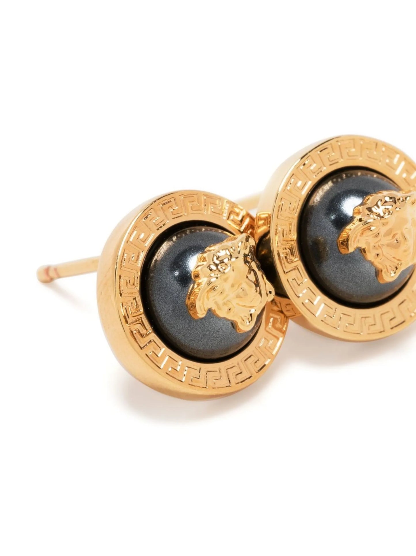 Medusa Head motif earrings