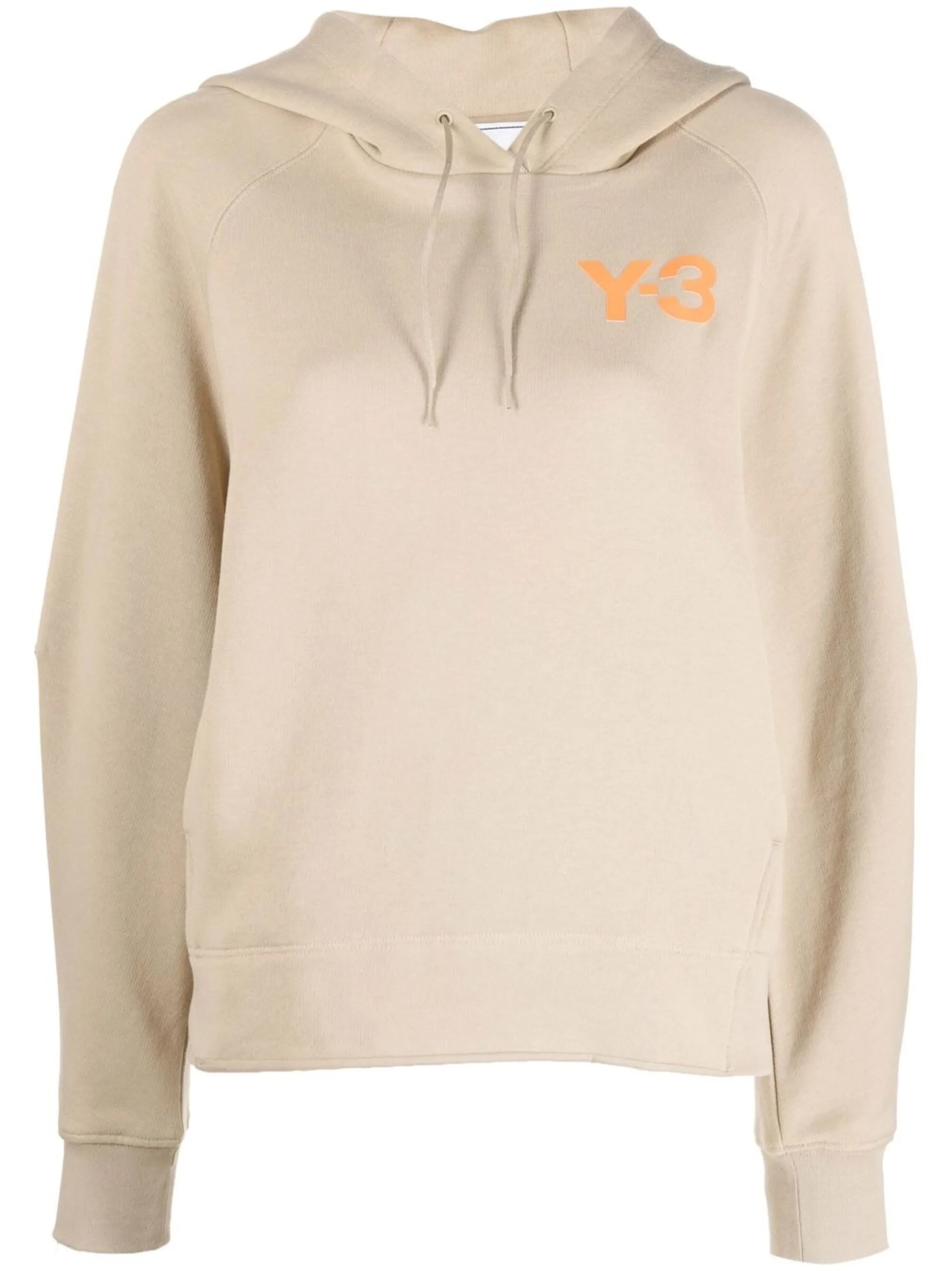 Felpa logo-print cotton hoodie