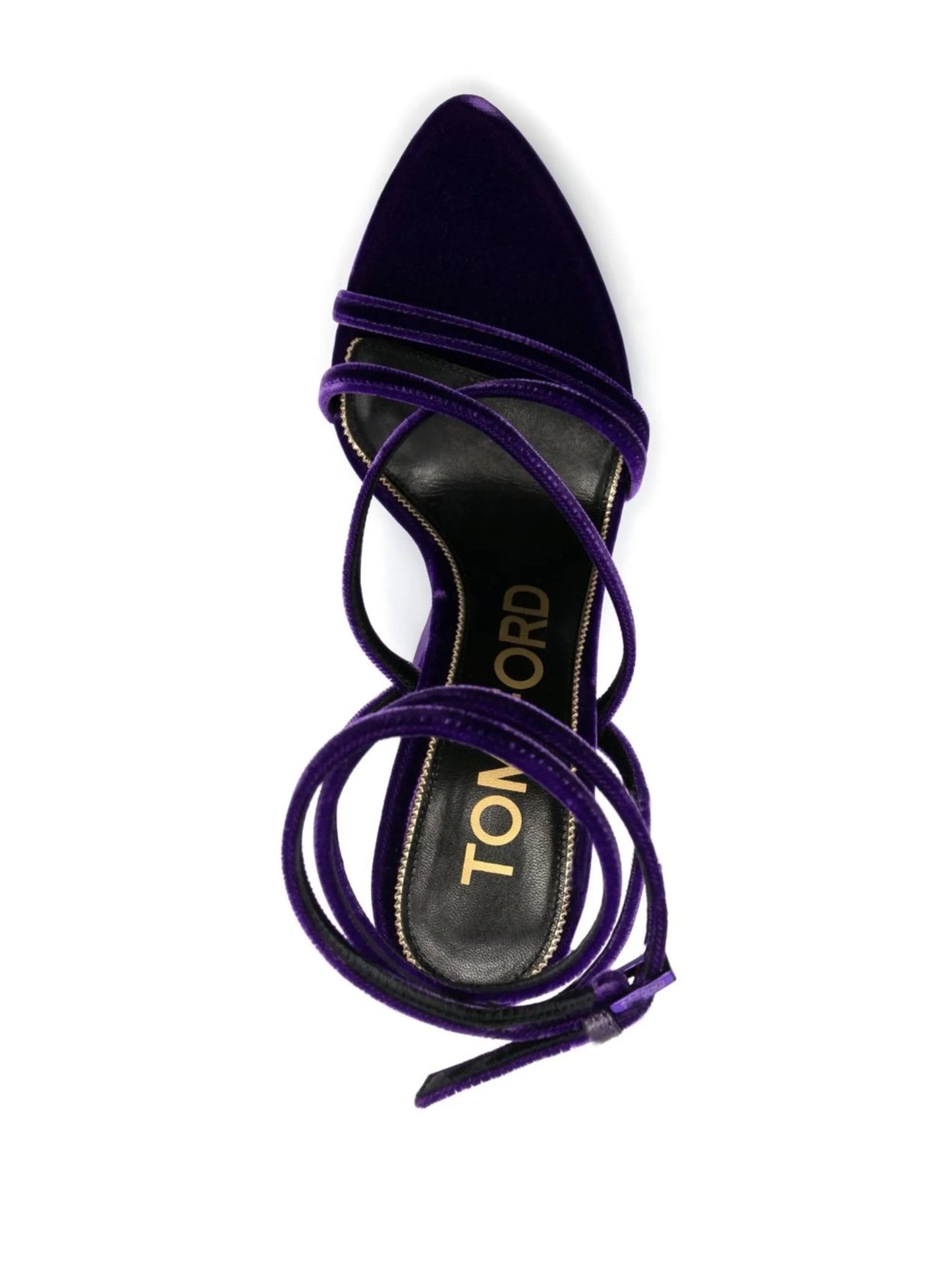130mm wedge velvet sandals