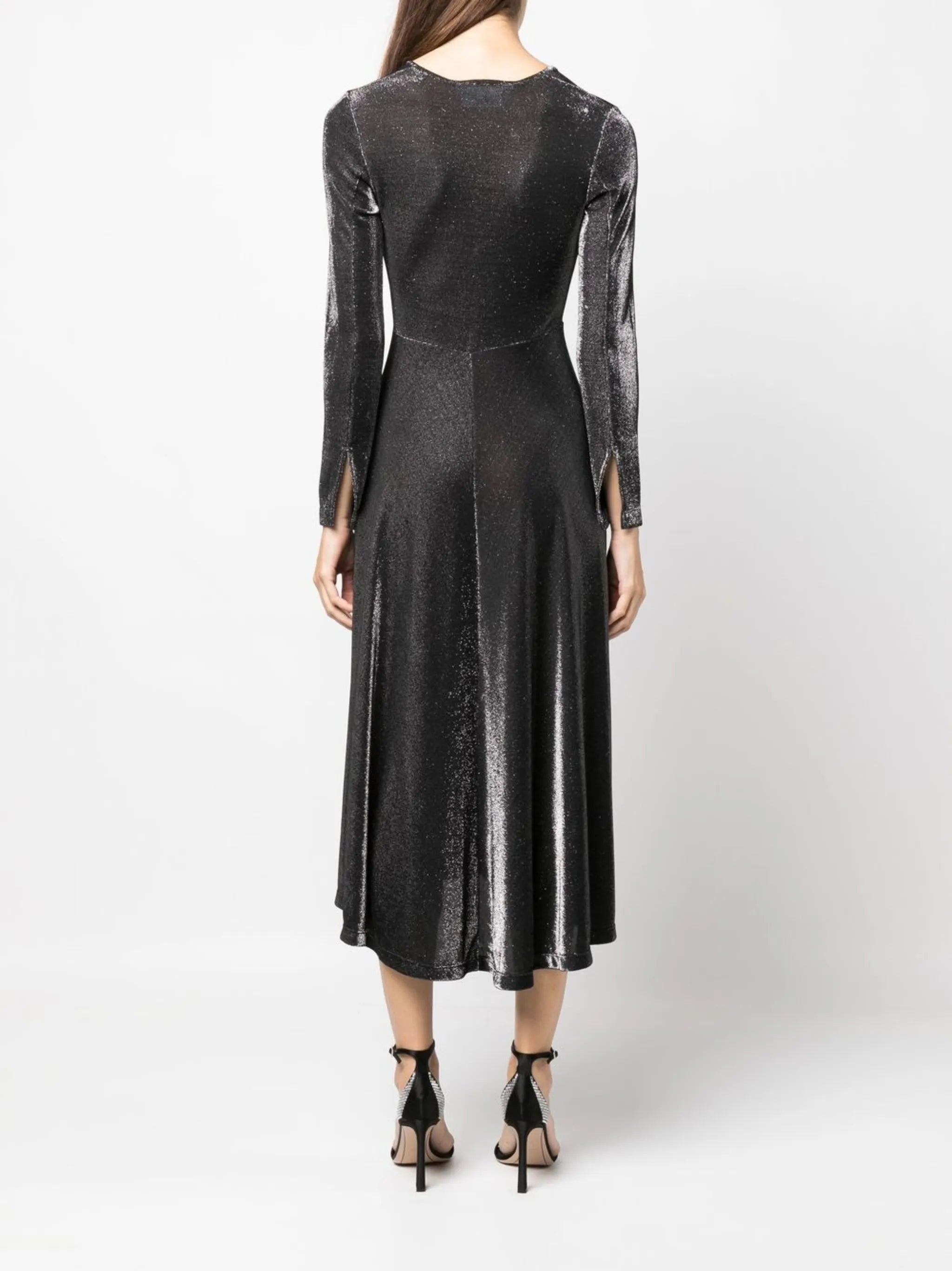 Sierra V-neck midi dress