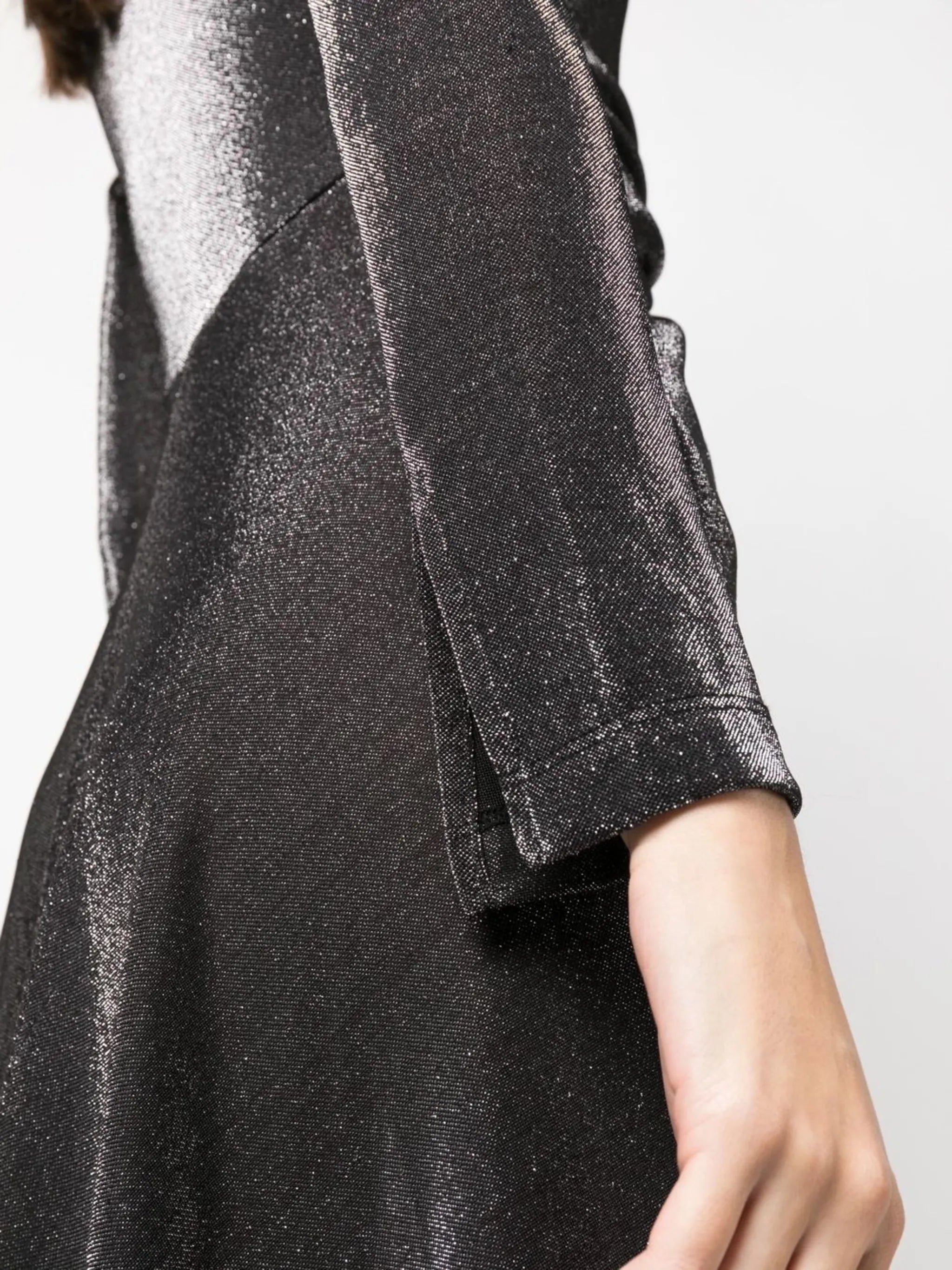 Sierra V-neck midi dress