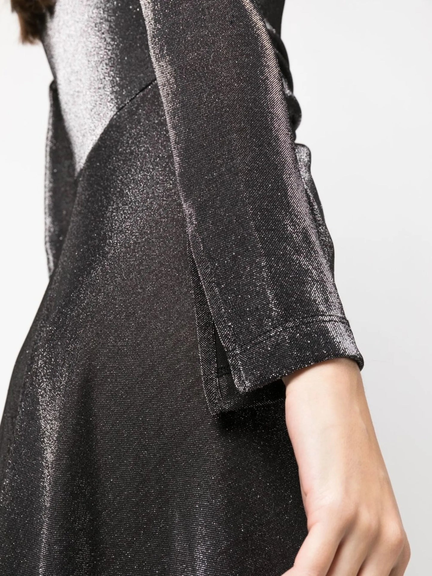 Sierra V-neck midi dress