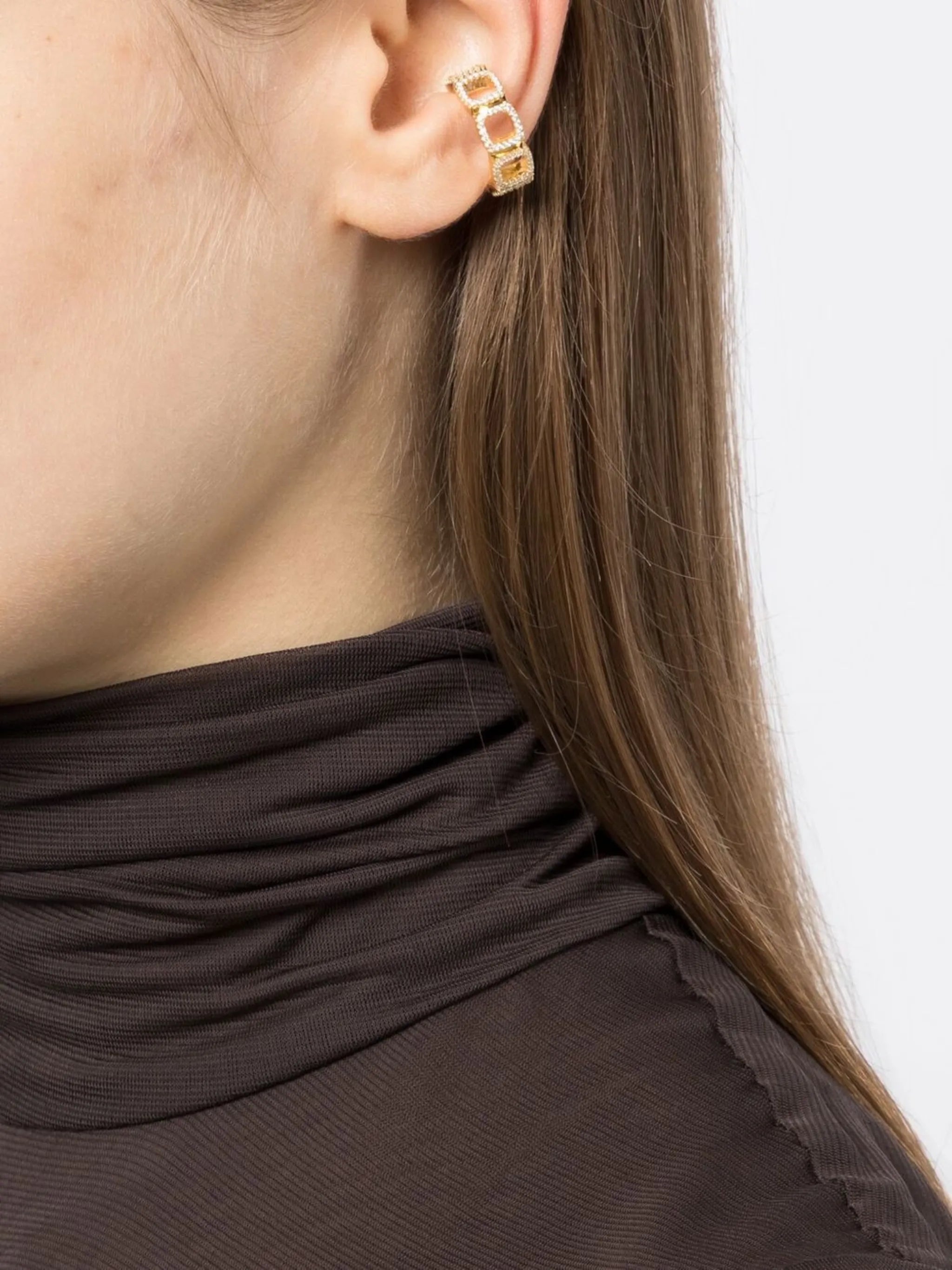 Cushion open ear cuff