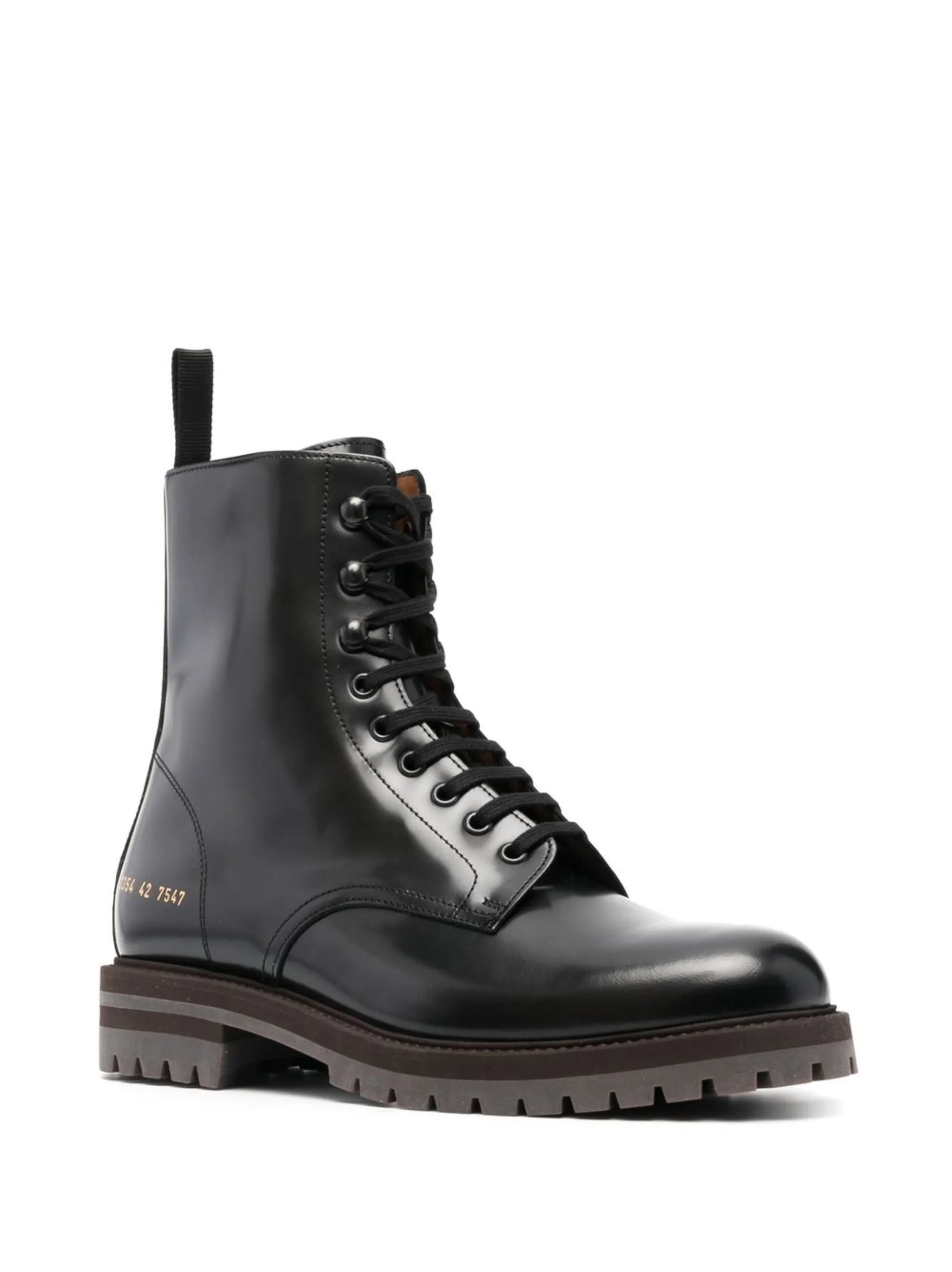 lace-up leather boots