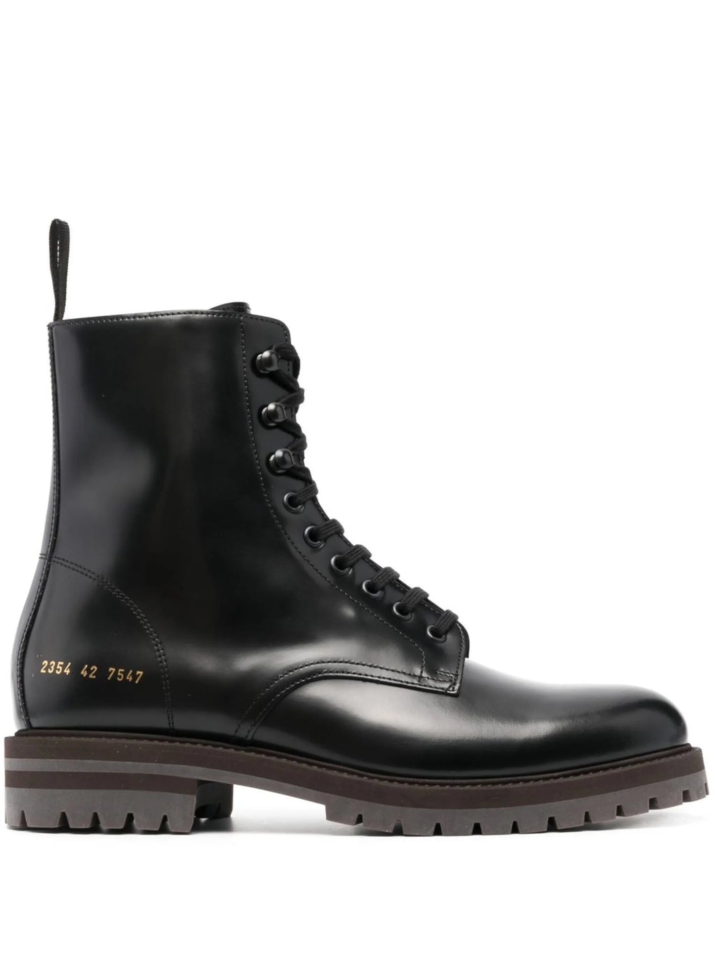 lace-up leather boots