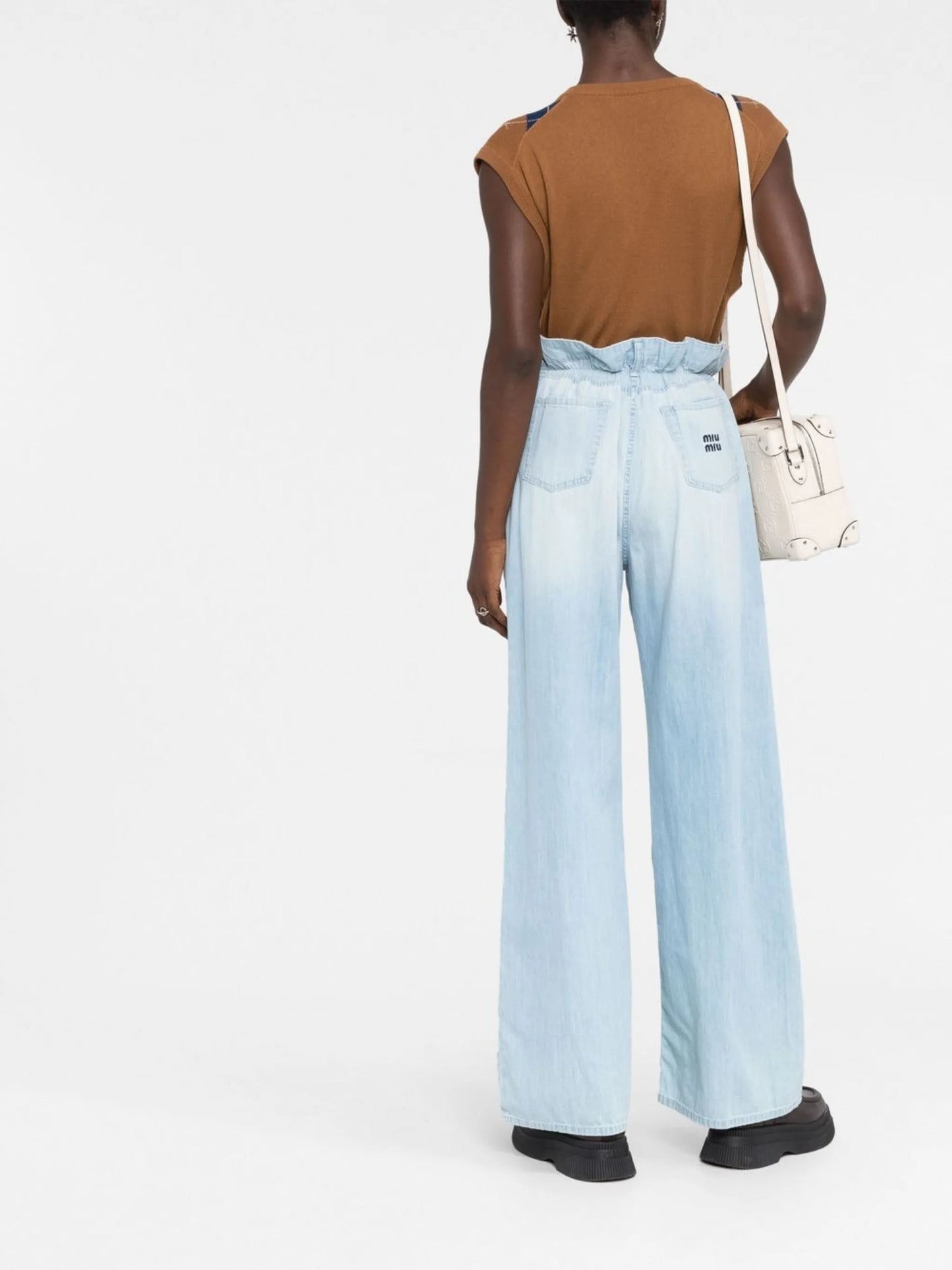 paperbag-waist jeans
