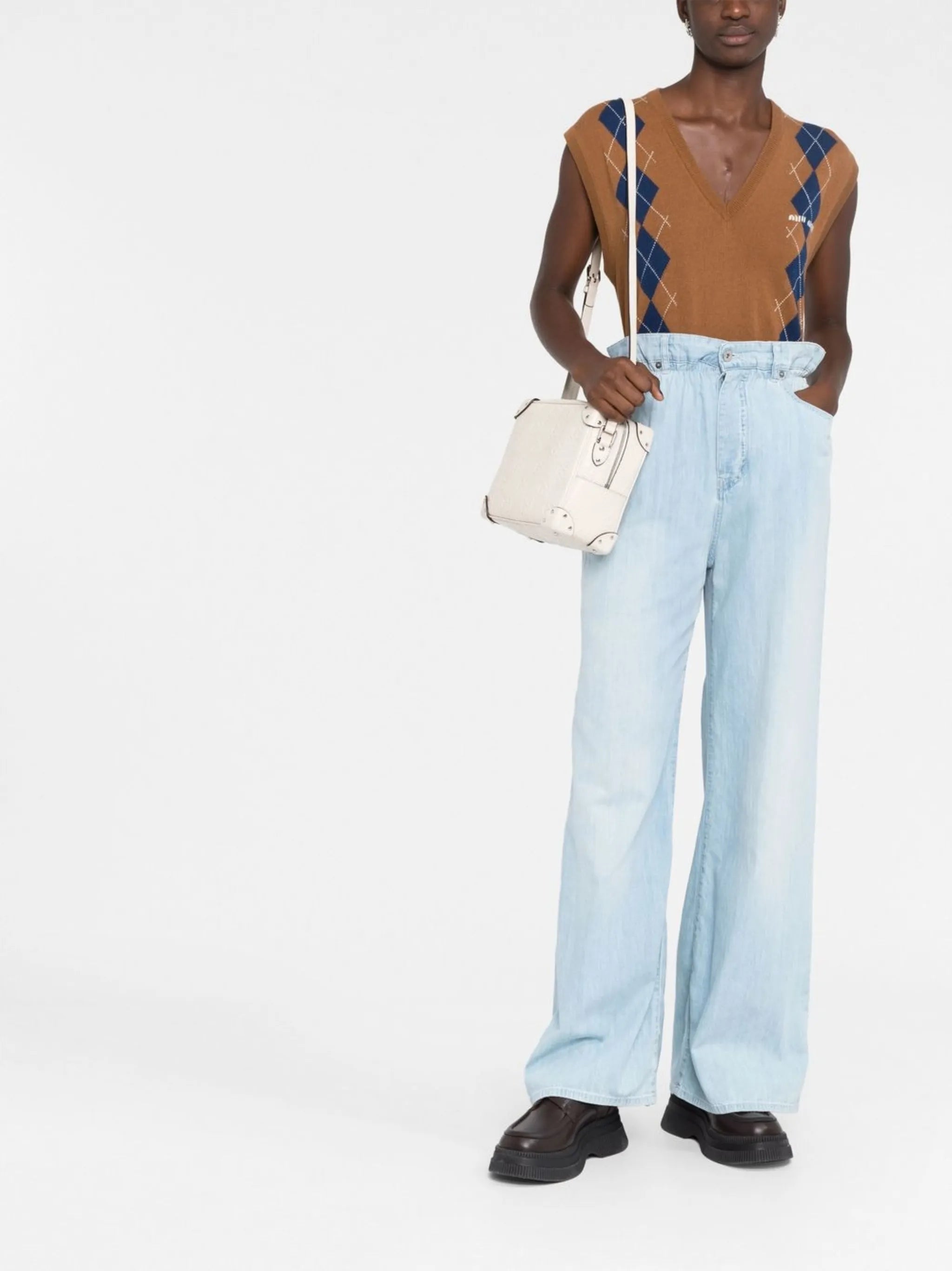 paperbag-waist jeans
