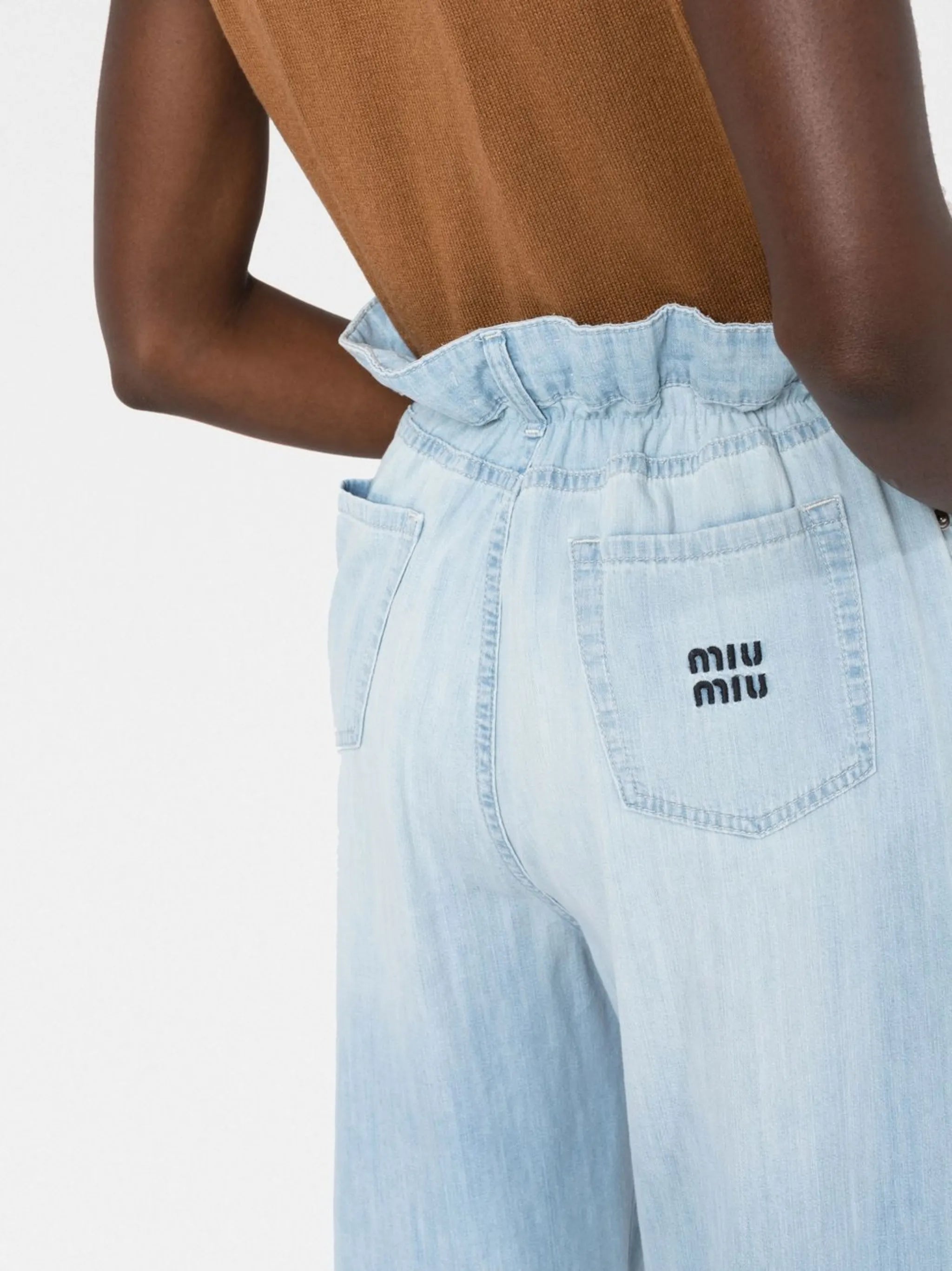 paperbag-waist jeans