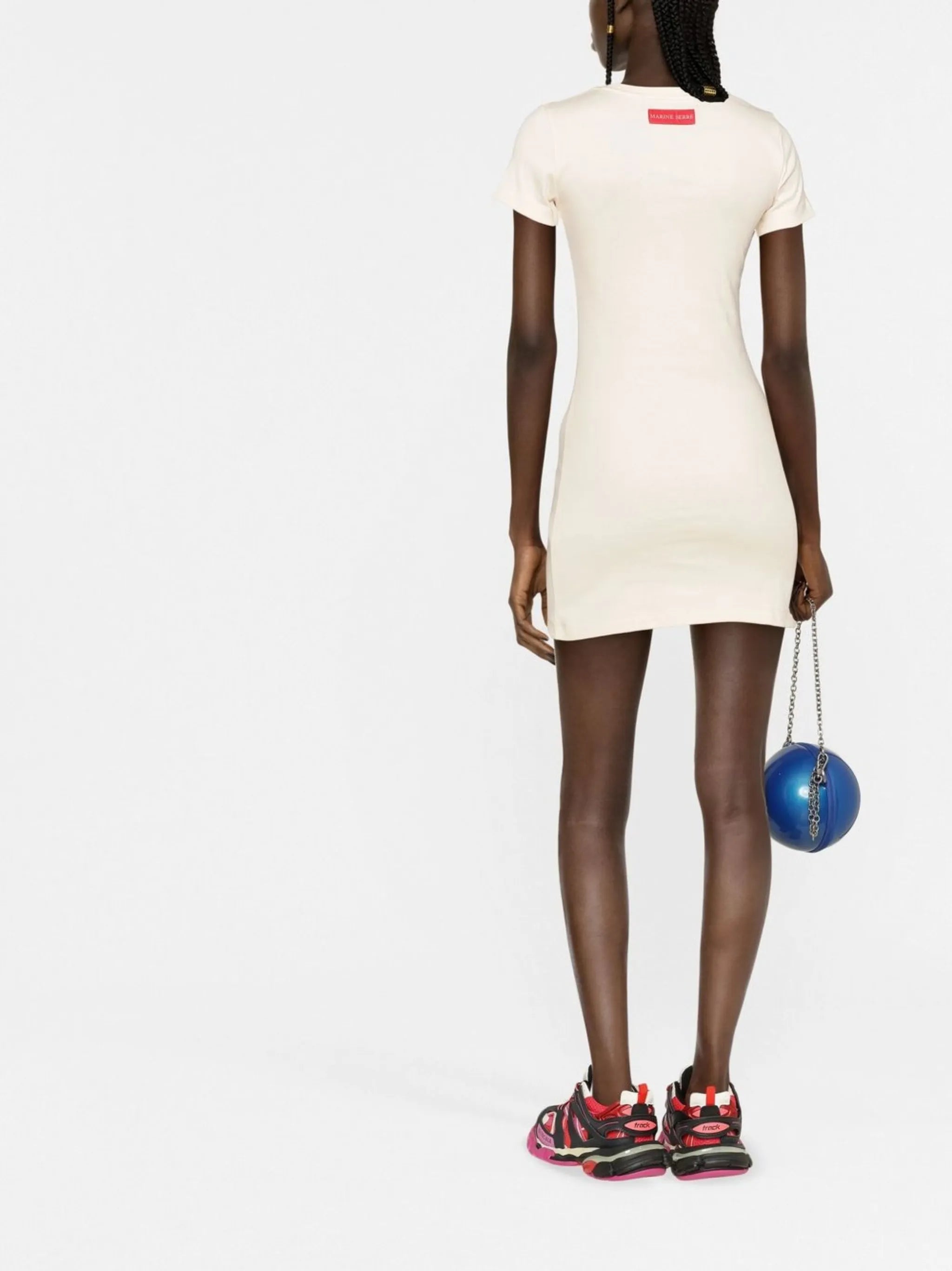 organic-cotton T-shirt mini dress