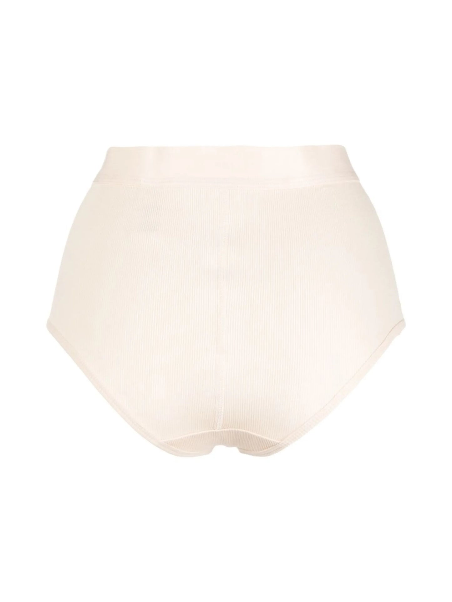 ribbed organic cotton briefs